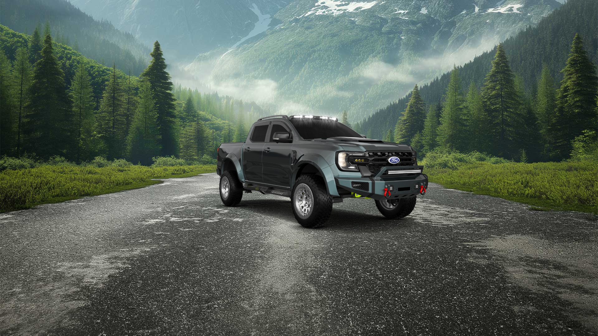 Ford Ranger 4 Door pickup truck 2022