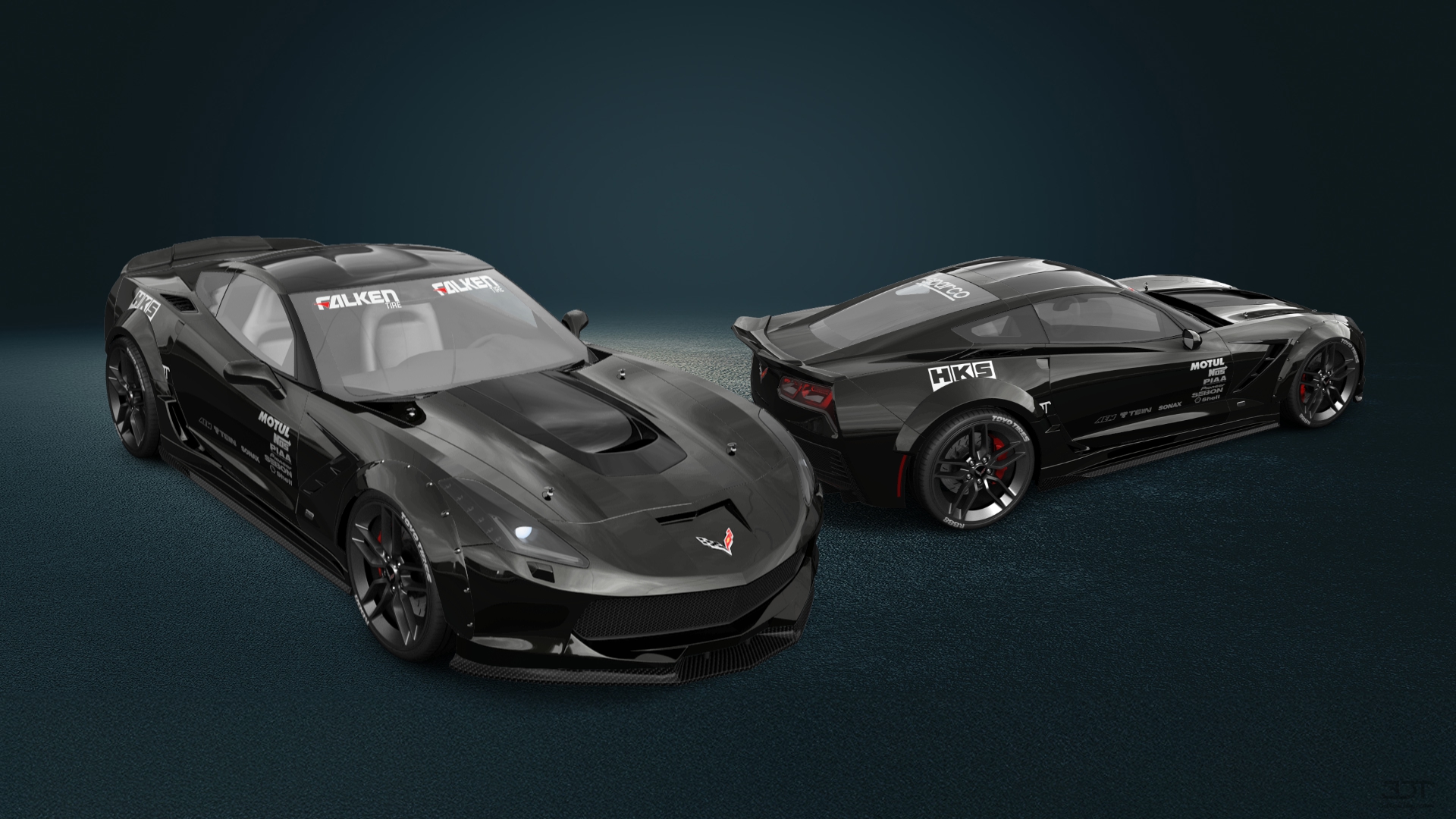Chevrolet Corvette C7 2 Door Coupe 2015 tuning