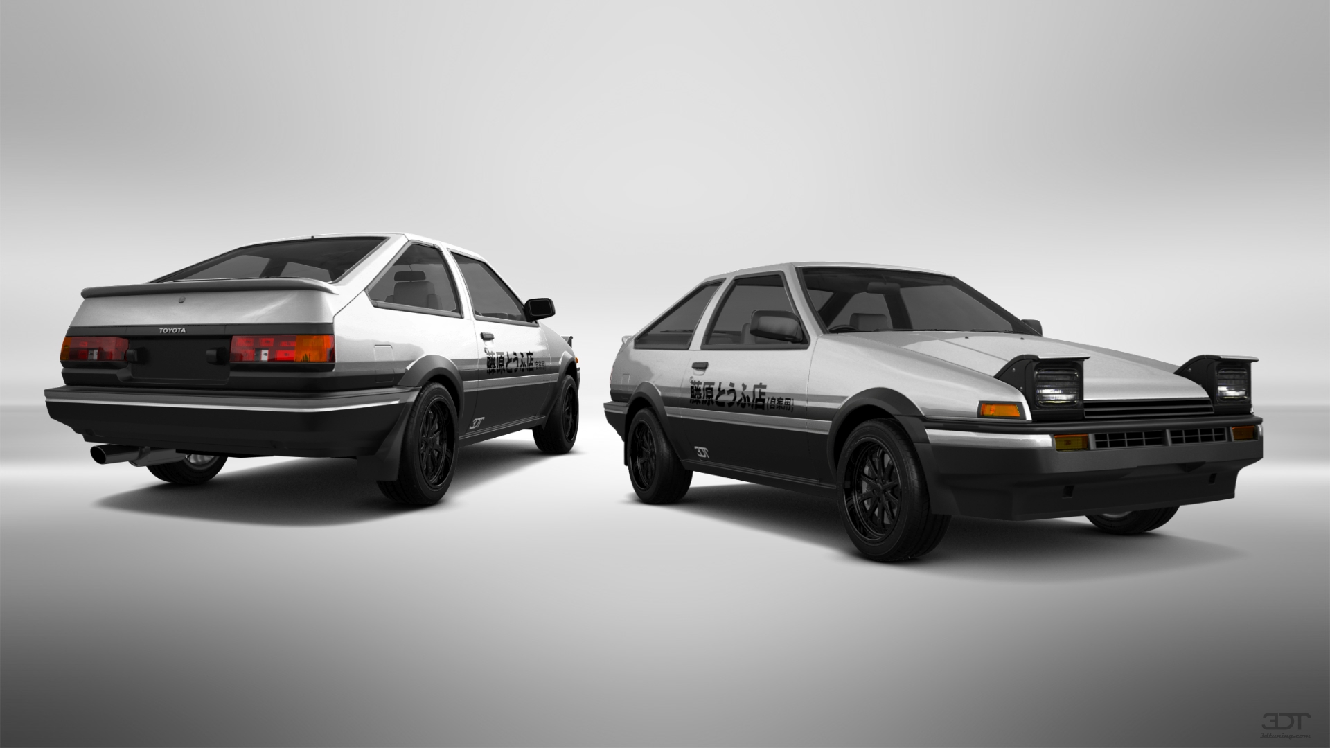 Toyota AE86 3 Door Hatchback 1985 tuning