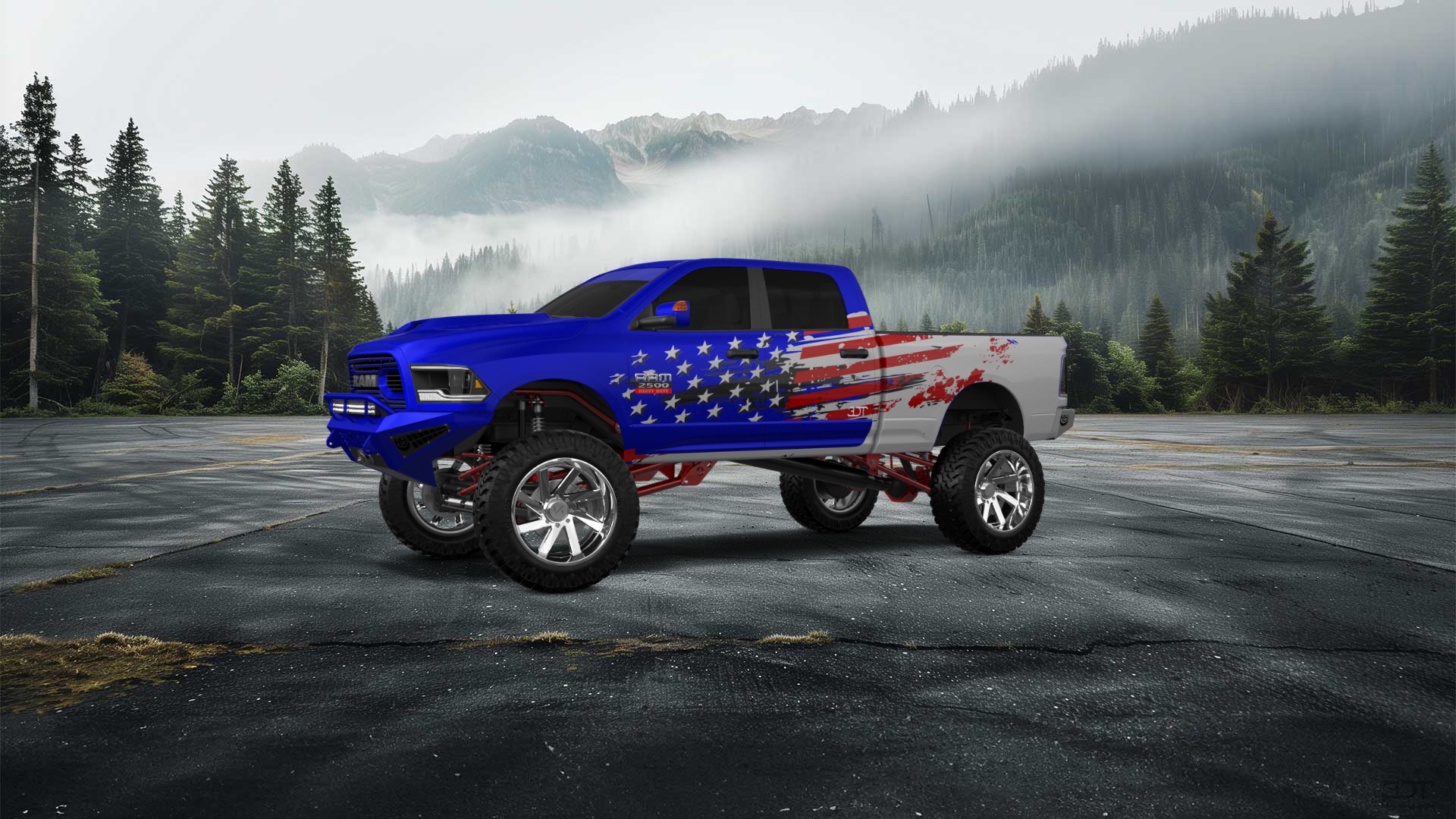 Dodge Ram 2500 4 Door Truck 2014