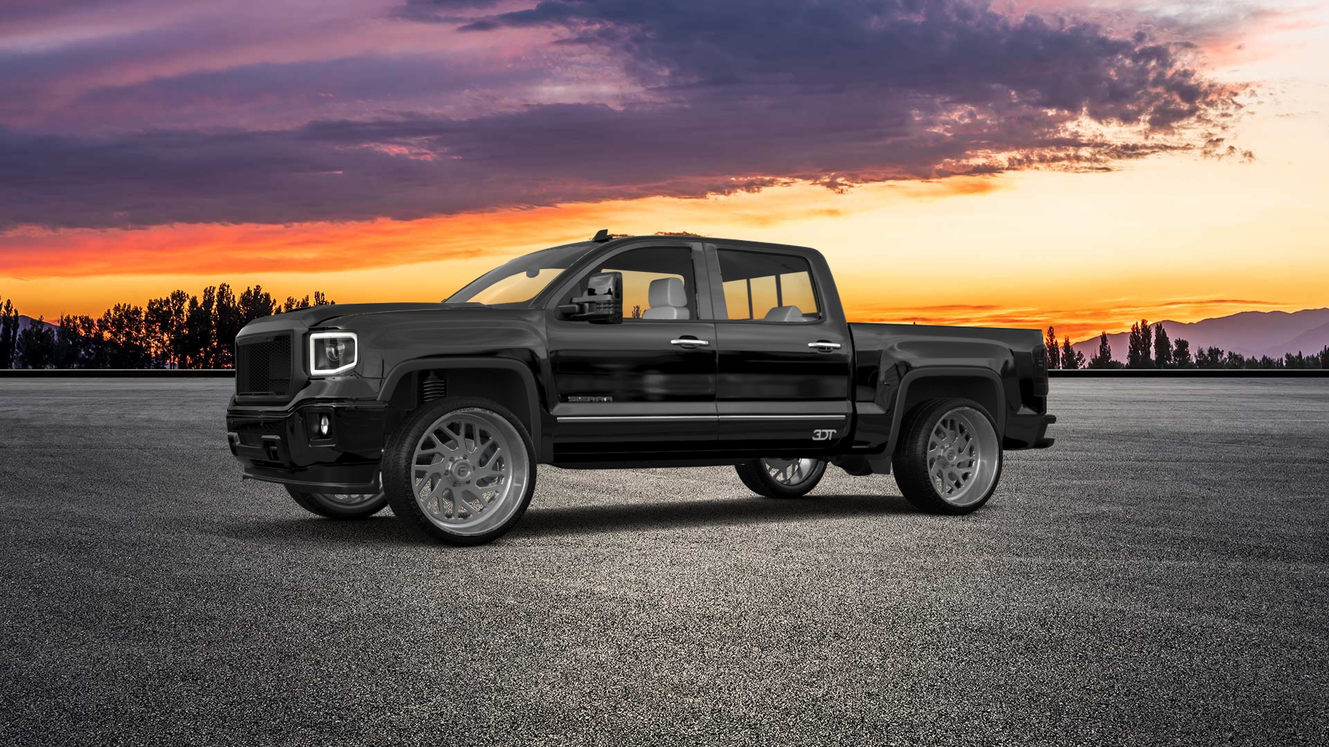 GMC Sierra 4 Door pickup truck 2014 tuning