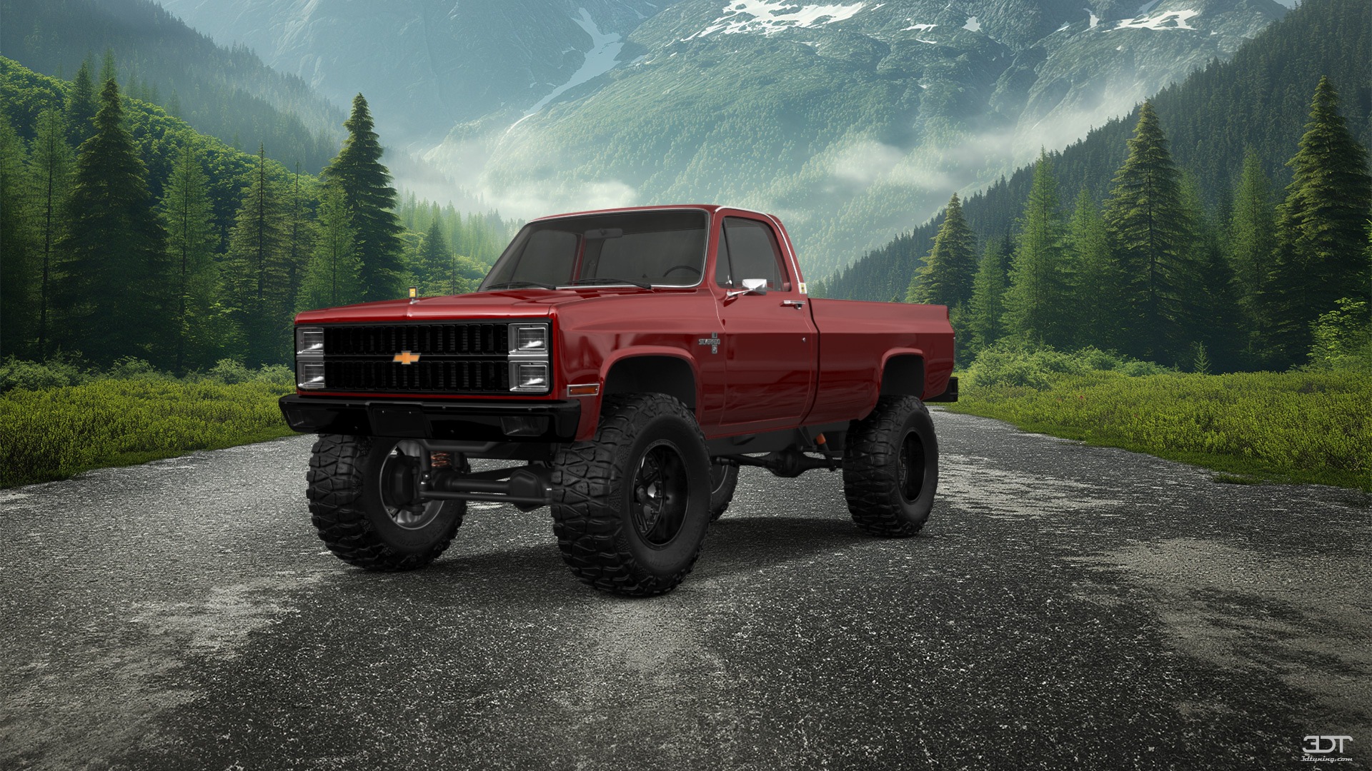 Tuning Chevrolet Silverado C-10 3 Door SUV 1981