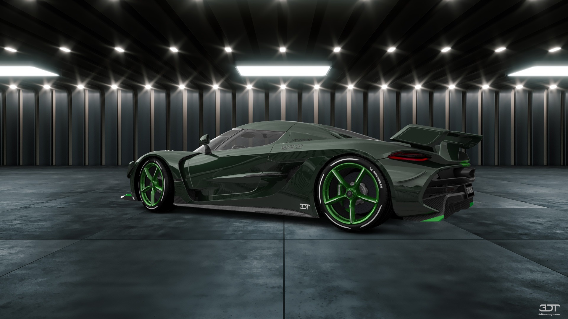 Koenigsegg Jesko 2 door targa top 2020