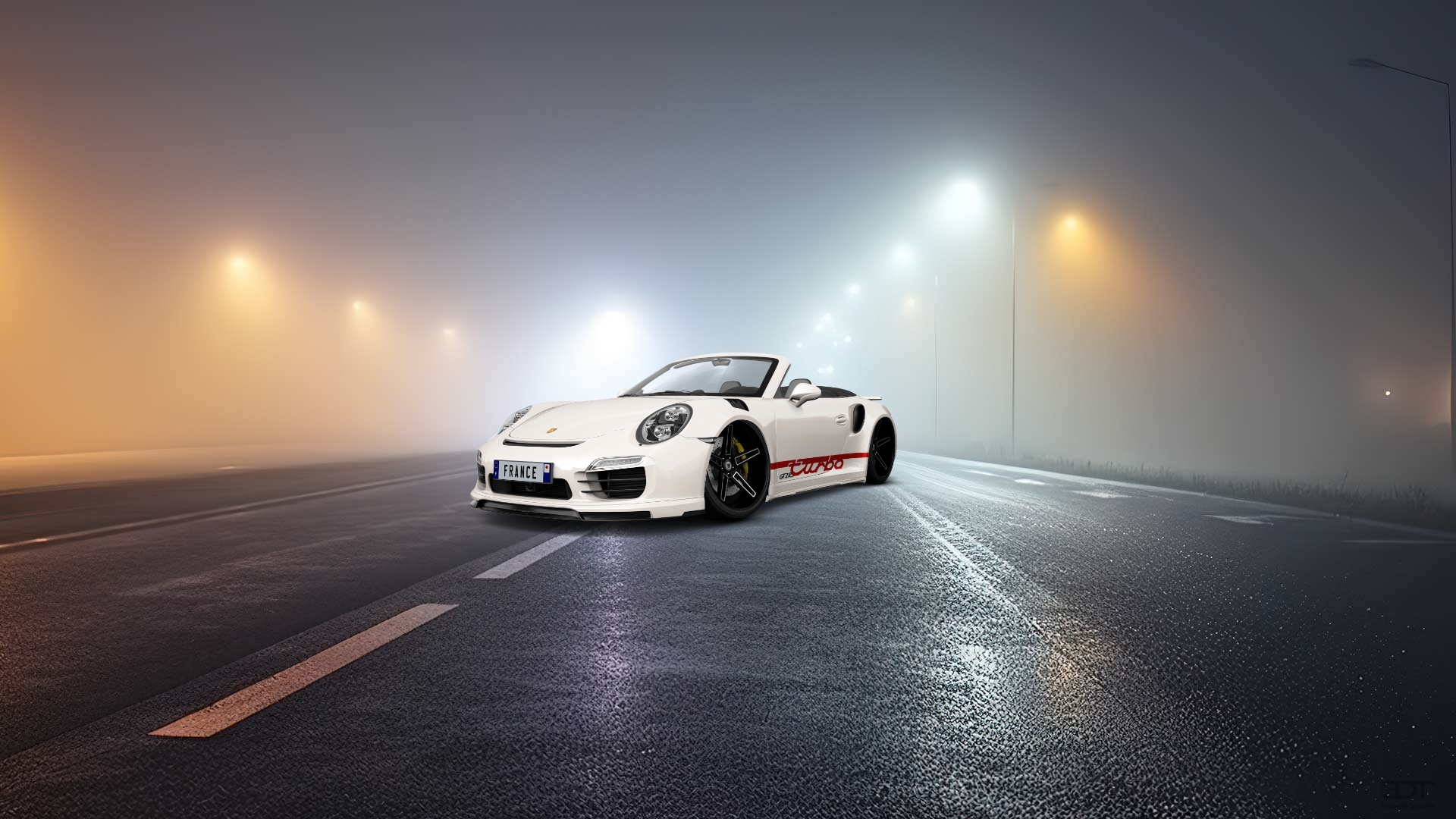 Porsche 911 Turbo S 2 Door Convertible 2014 tuning