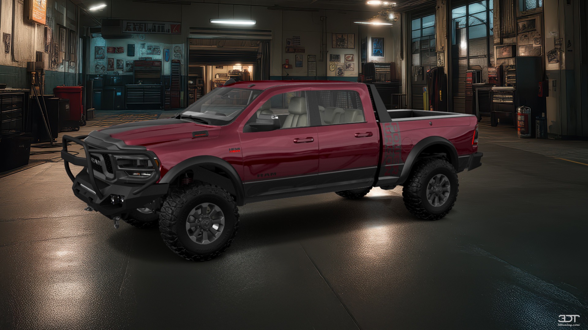 Dodge Ram 2500 4 Door pickup truck 2020 tuning