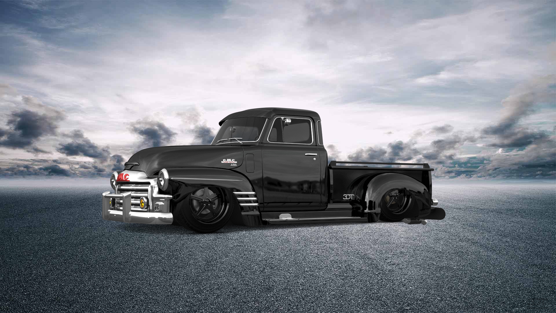 GMC 100 Stepside 2 Door pickup truck 1954