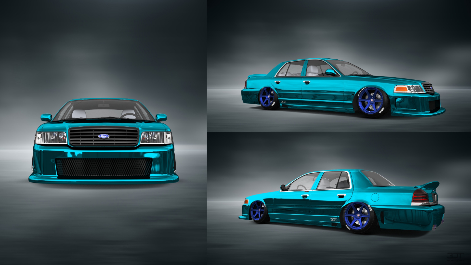 Ford Crown Victoria Sedan 2007 tuning