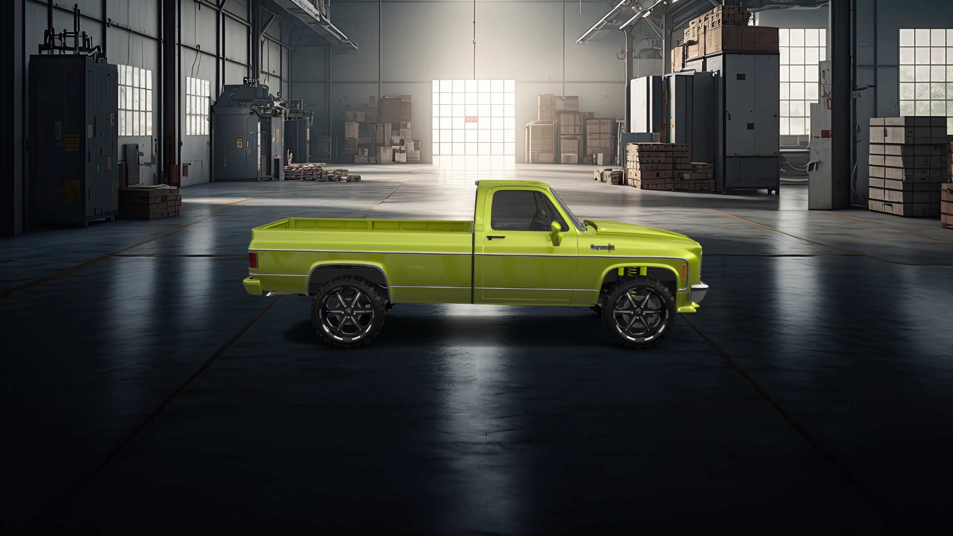 Chevrolet Silverado C-10 2 Door pickup truck 1973