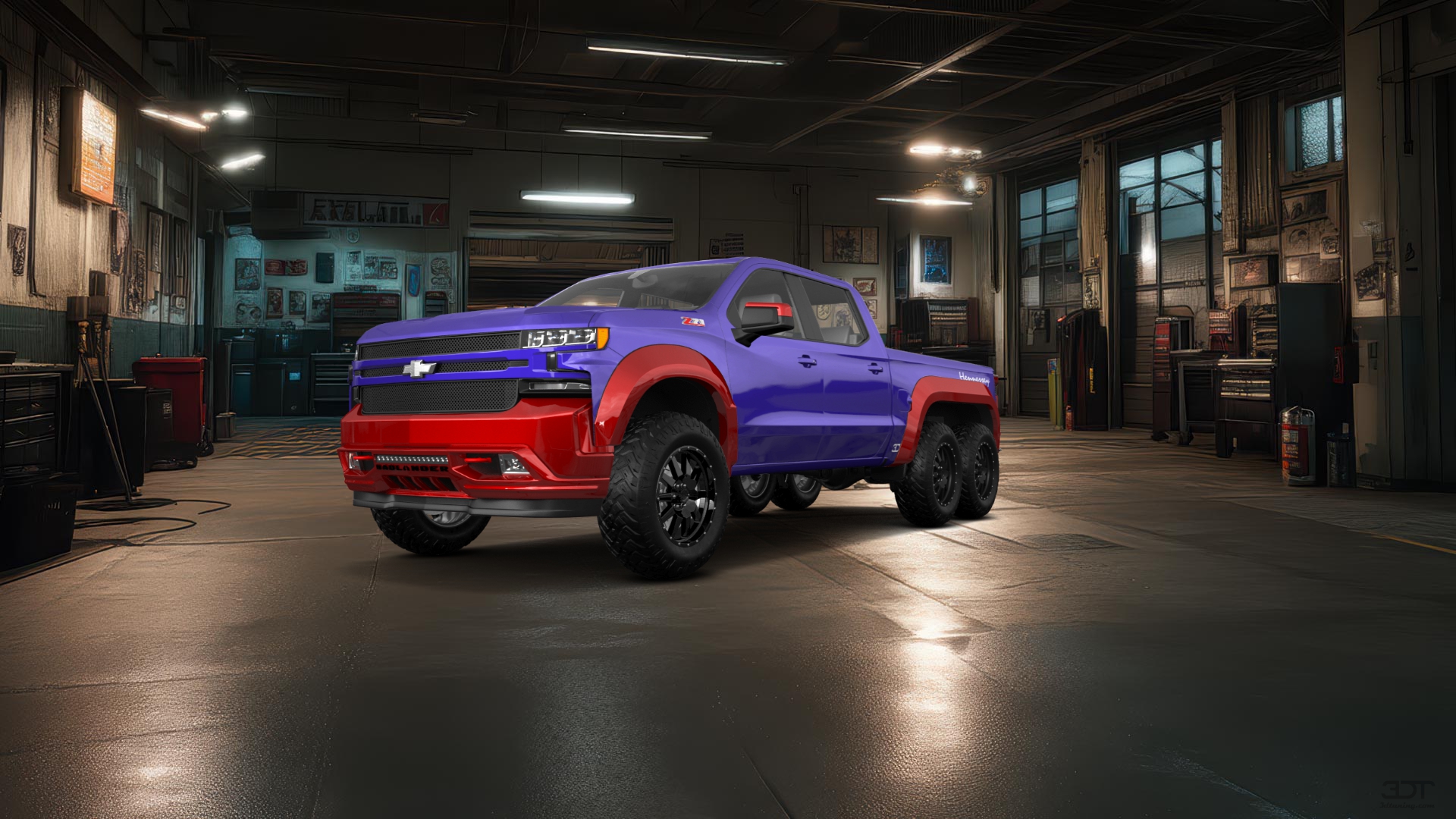 Chevrolet Silverado Hennessey Goliath 6X6 Truck 2020 tuning