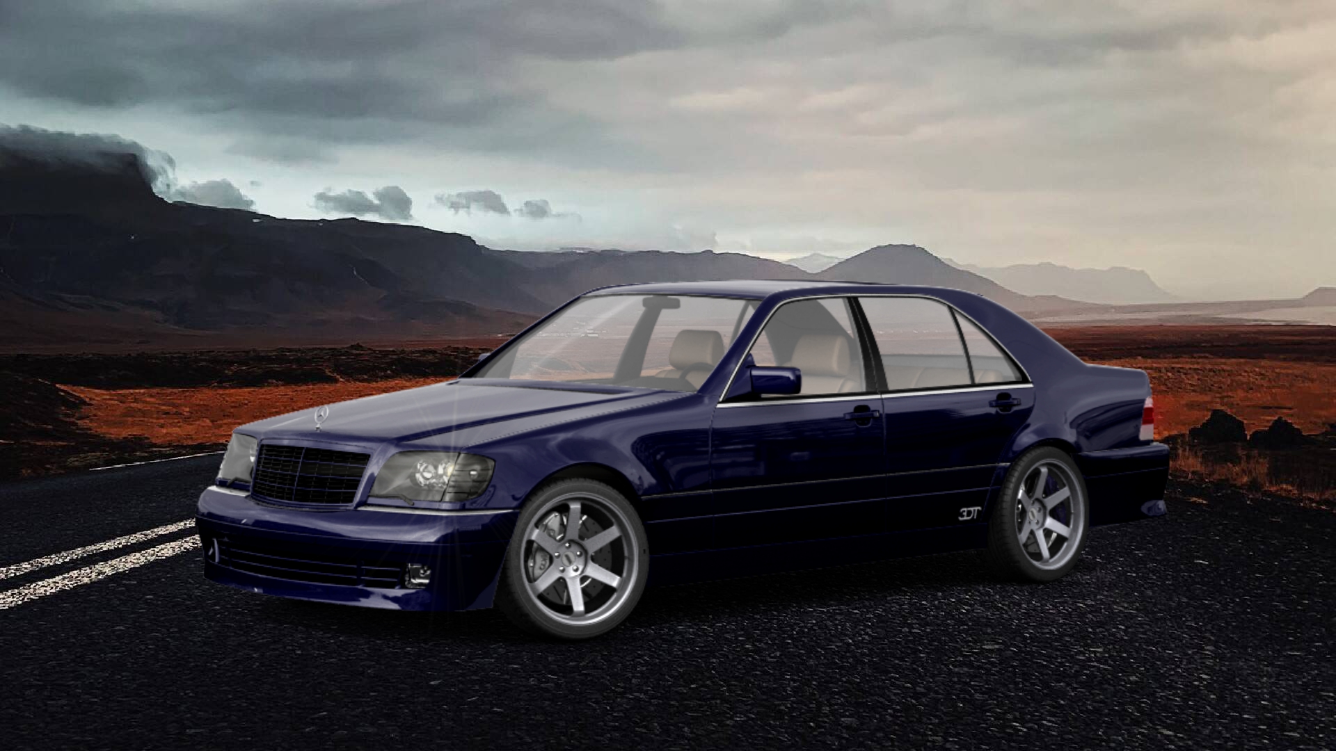 Mercedes S Class Sedan 1992