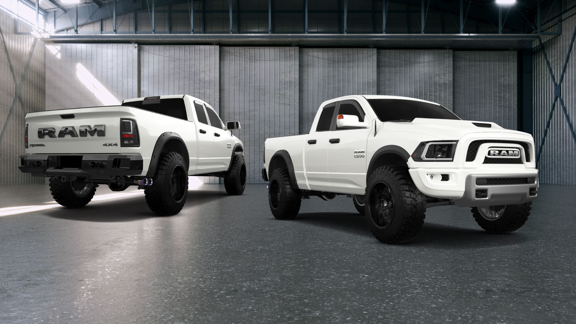 Dodge Ram 1500 Quad-Cab 4 door 2014 tuning
