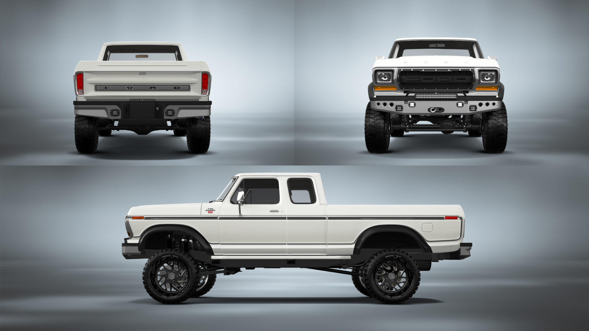 Ford F-150 SuperCab 2 Door pickup truck 1978