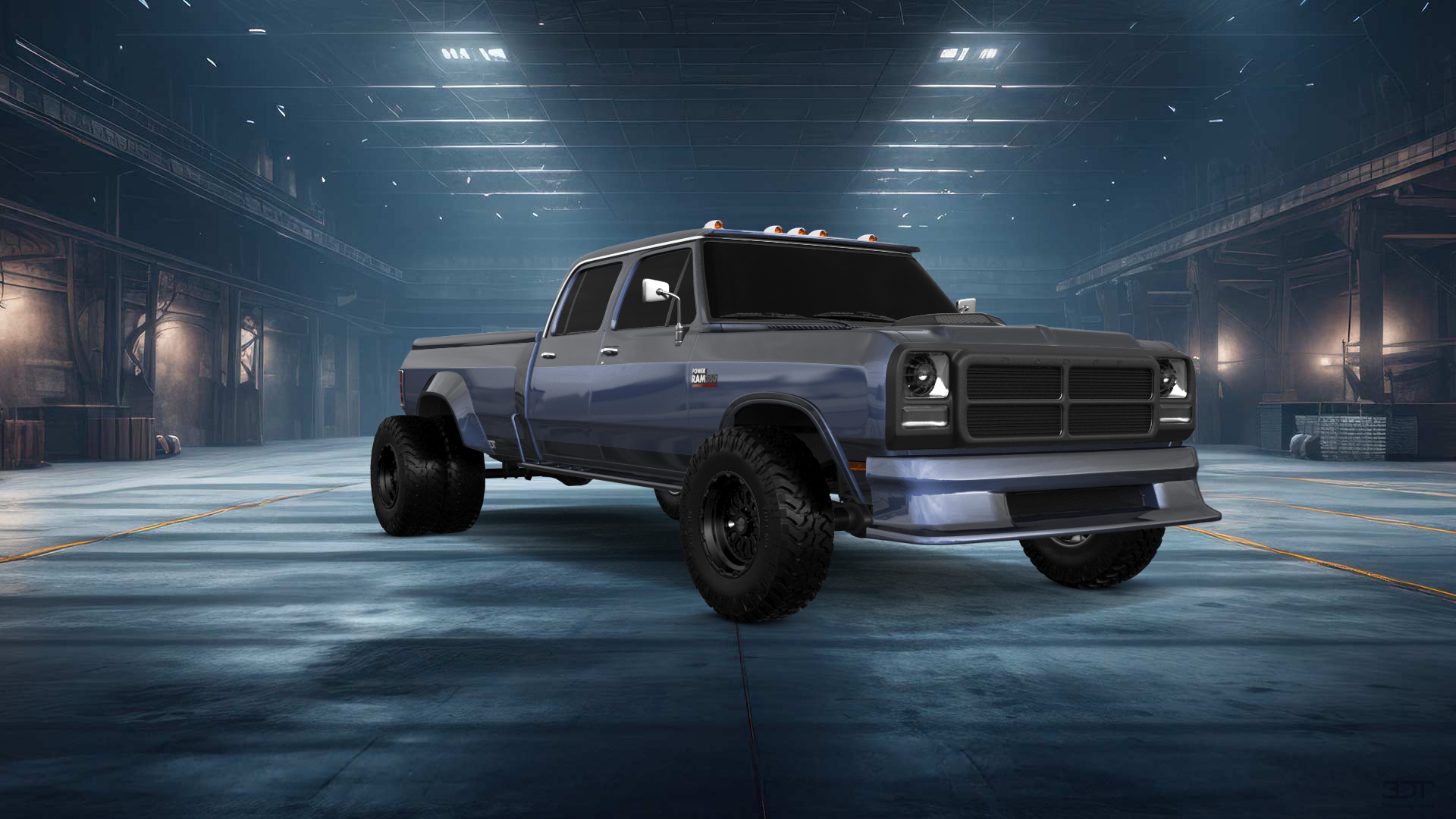 Dodge Ram 350 4 Door pickup truck 1991 tuning