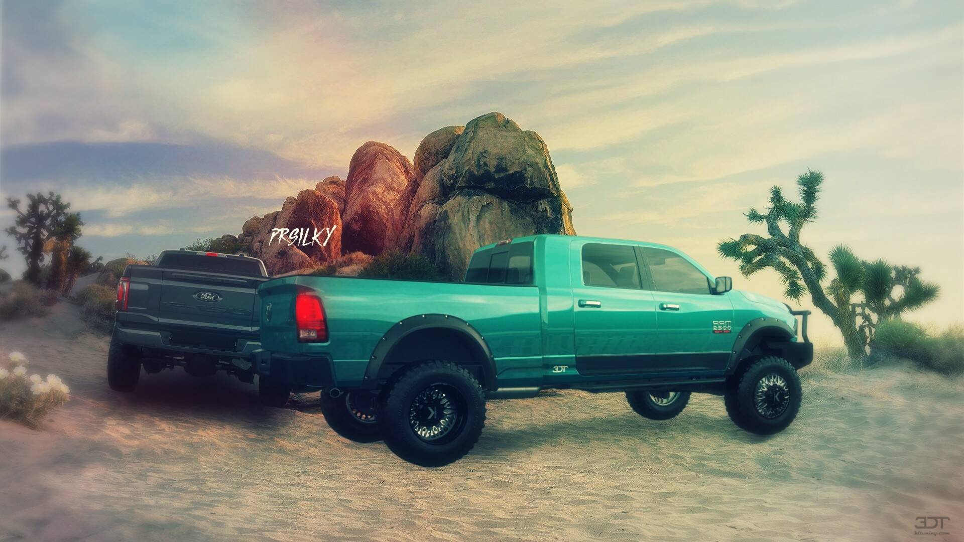 Dodge Ram 2500 Mega Cab 6.4 ft box 4 Door pickup truck 2010