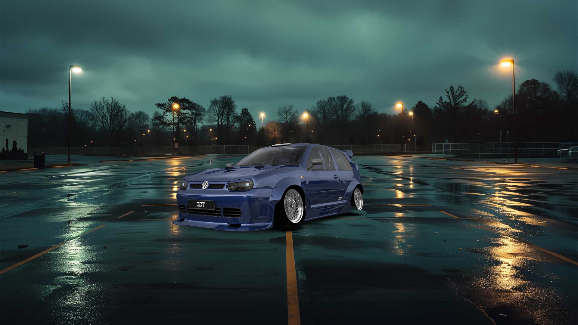 Volkswagen Golf 4 (mk4) 3 Door Hatchback 1997 tuning