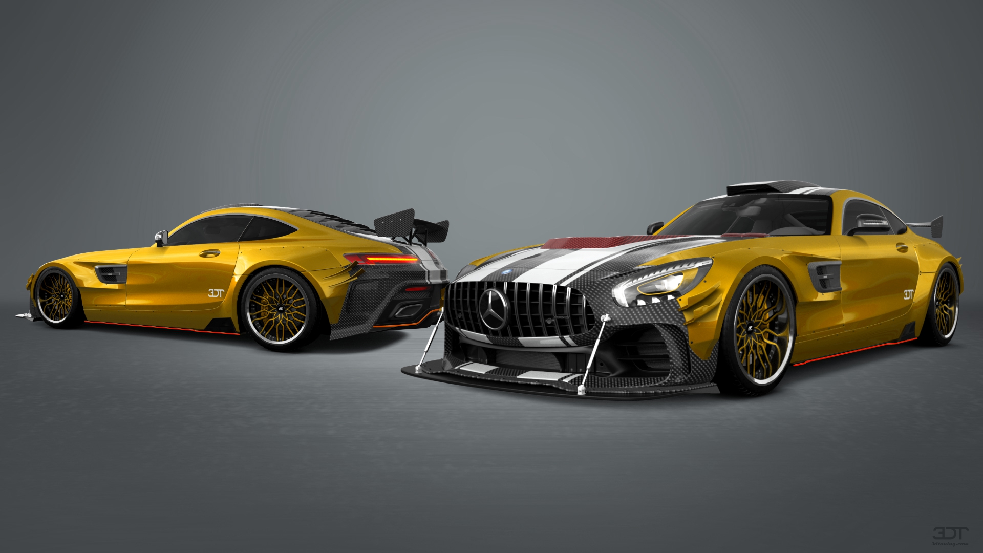 Mercedes AMG GT 2 door fastback coupe 2015 tuning