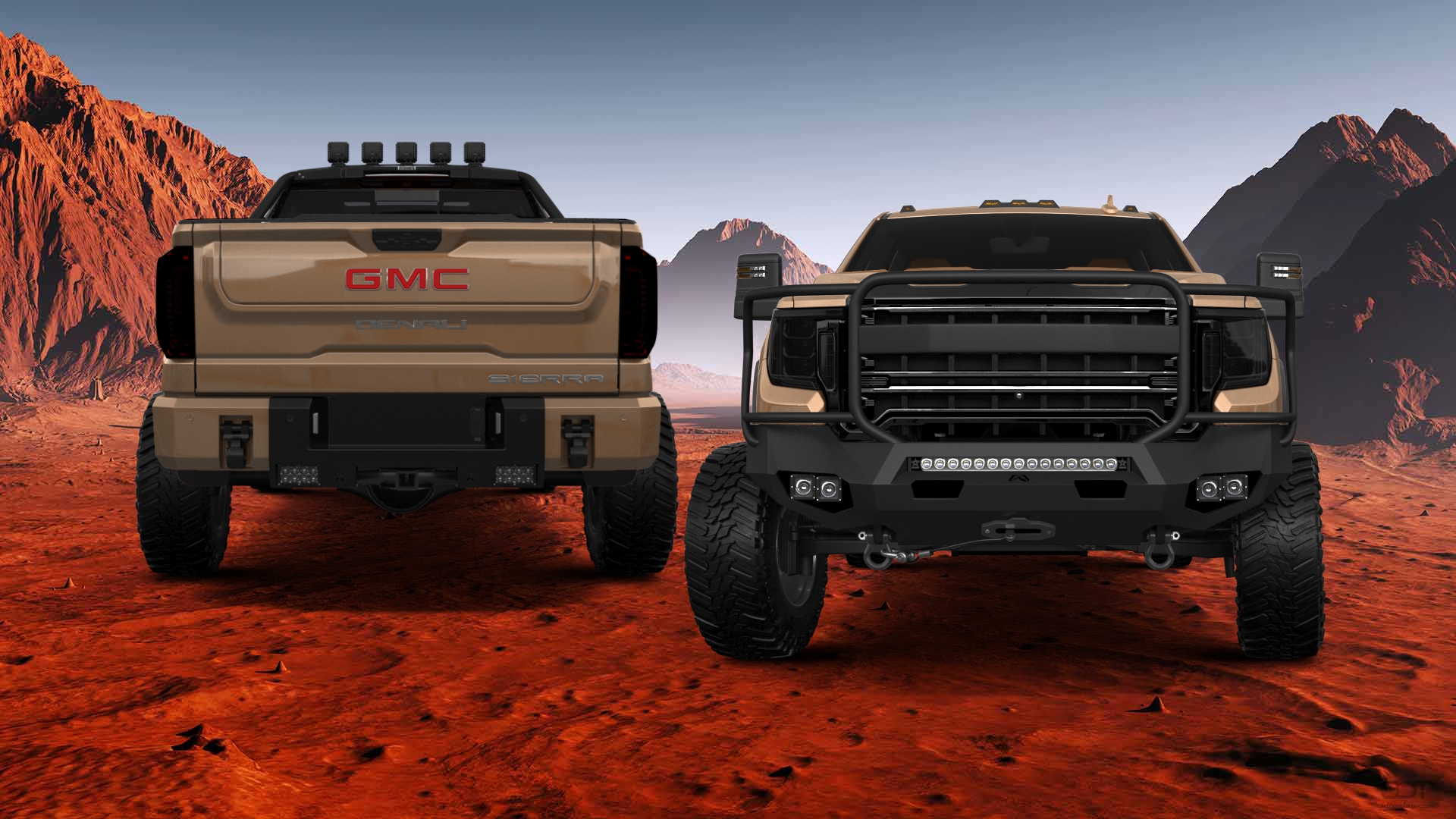 GMC Sierra 2500 HD 4 Door pickup truck 2020 Images