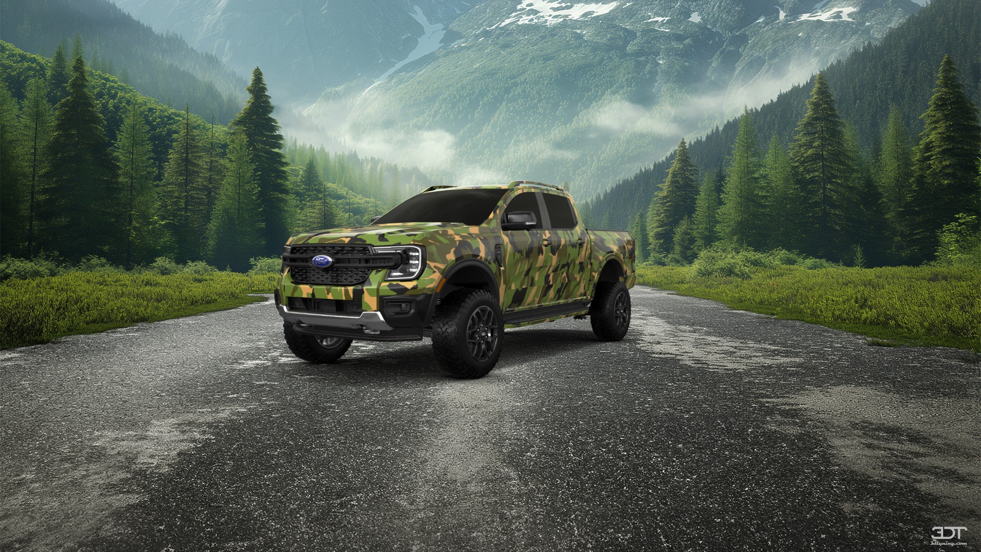 Ford Ranger 4 Door pickup truck 2022