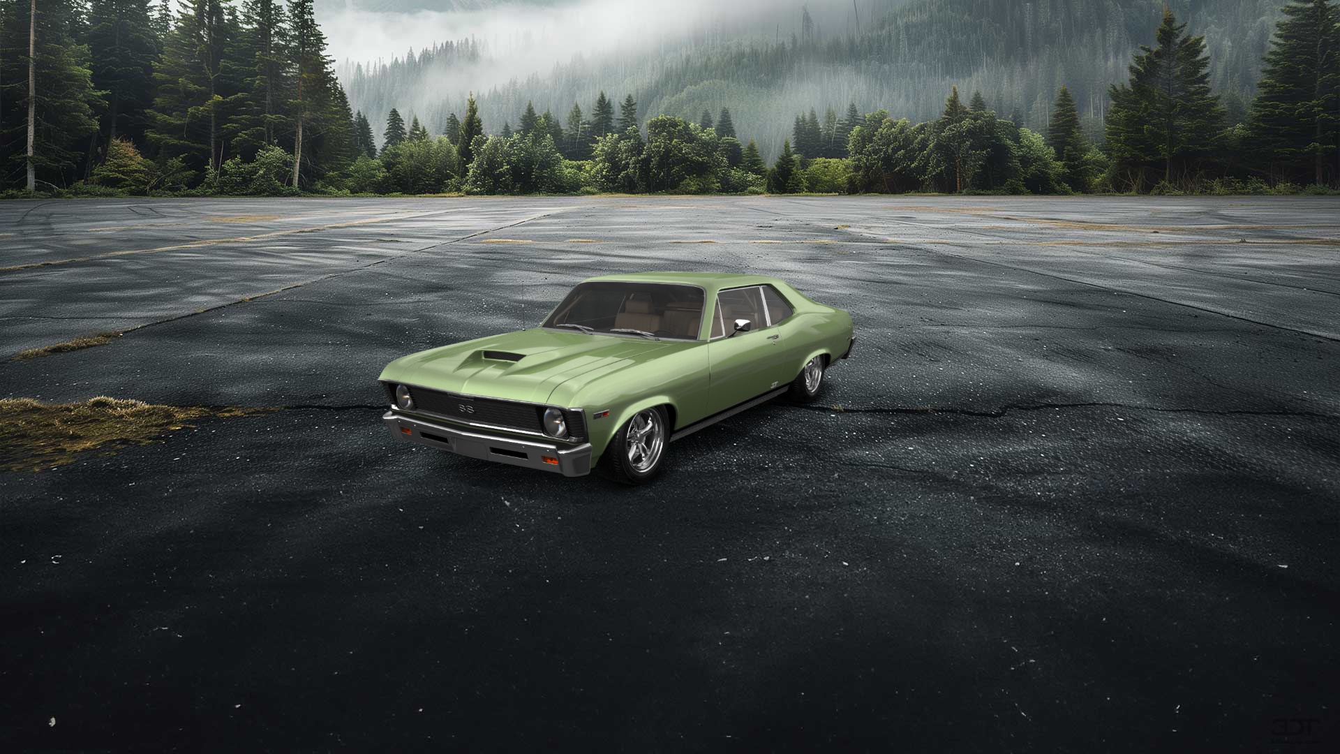 Chevrolet Chevy II Nova 2 Door Coupe 1968