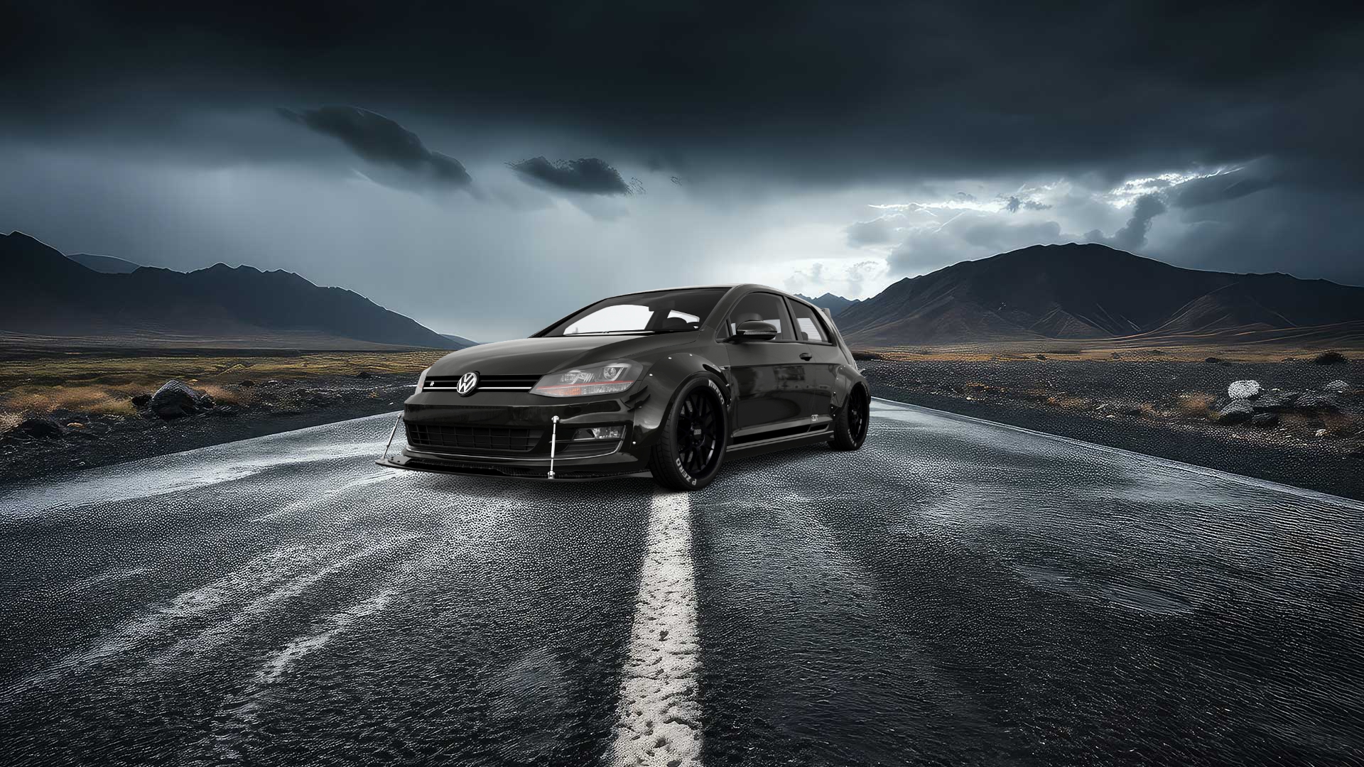 Volkswagen Golf 7 3 Door Hatchback 2013 tuning