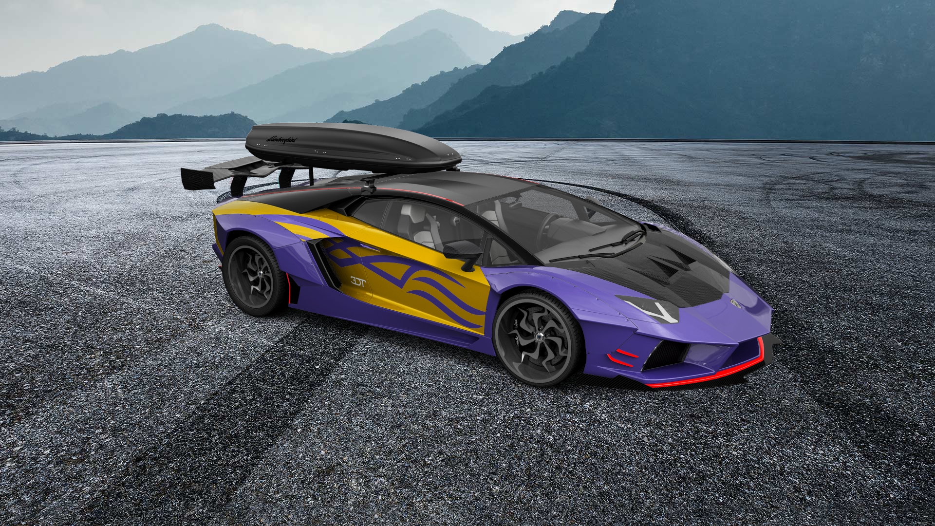 Lamborghini Aventador 2 Door Coupe 2012 tuning