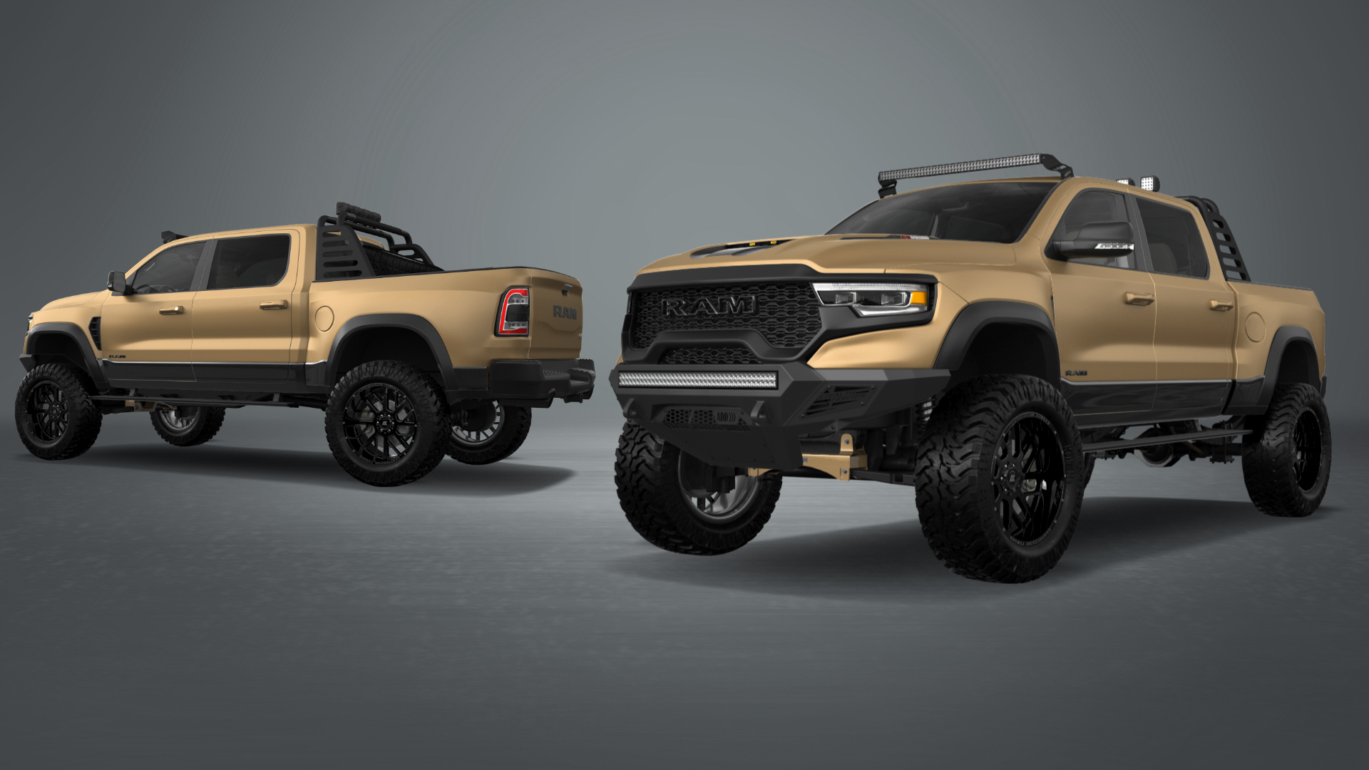 Dodge Ram 1500 TRX 4 Door pickup truck 2021