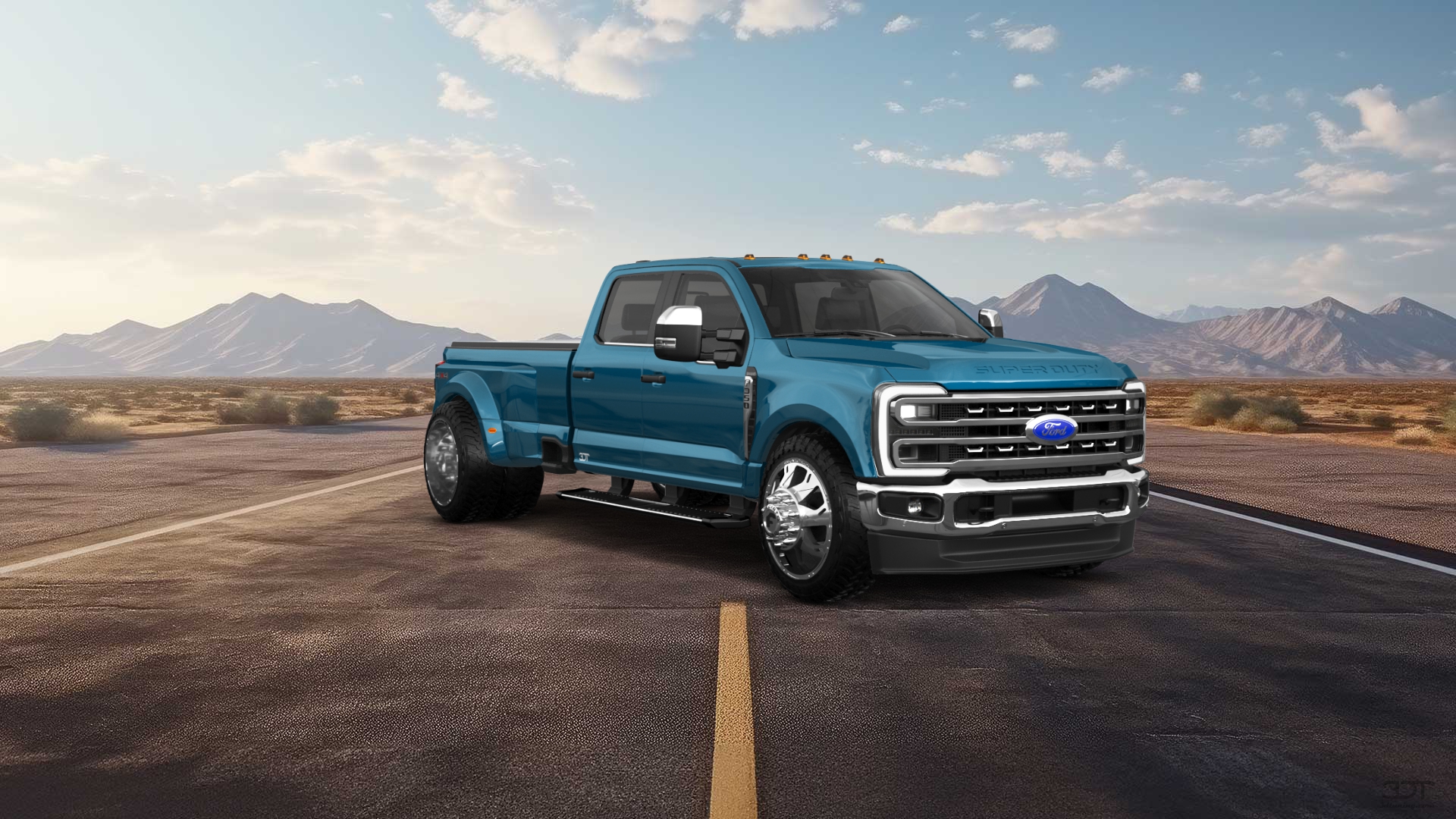 Ford F-350 DRW Crew Cab 4 Door pickup truck 2023 tuning