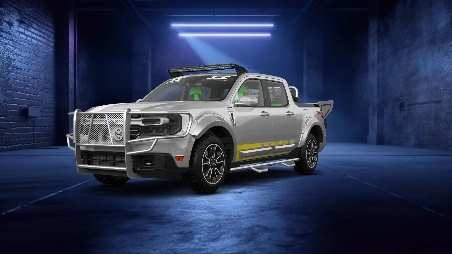 Ford Maverick 4 Door pickup truck 2022 tuning