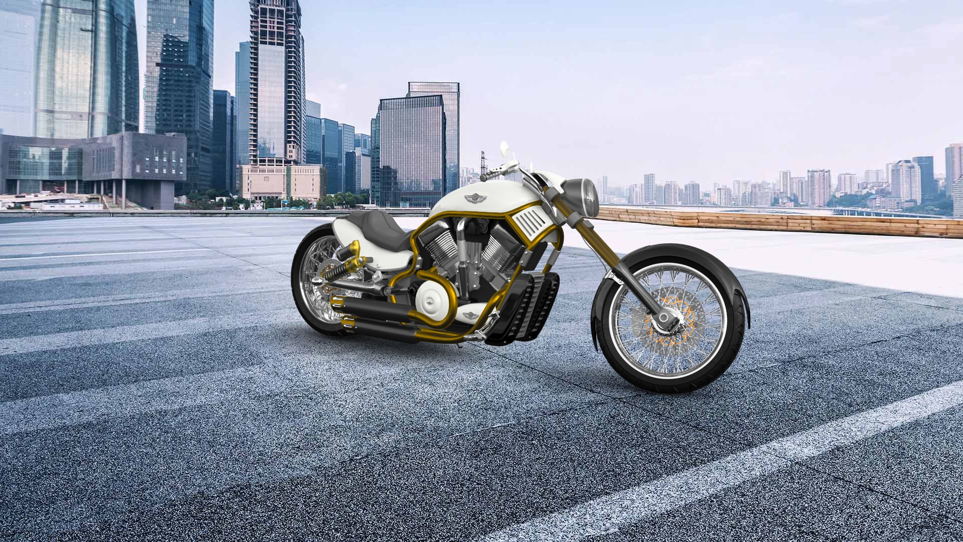 Harley-Davidson Custom Chopper Cruiser 2011 tuning