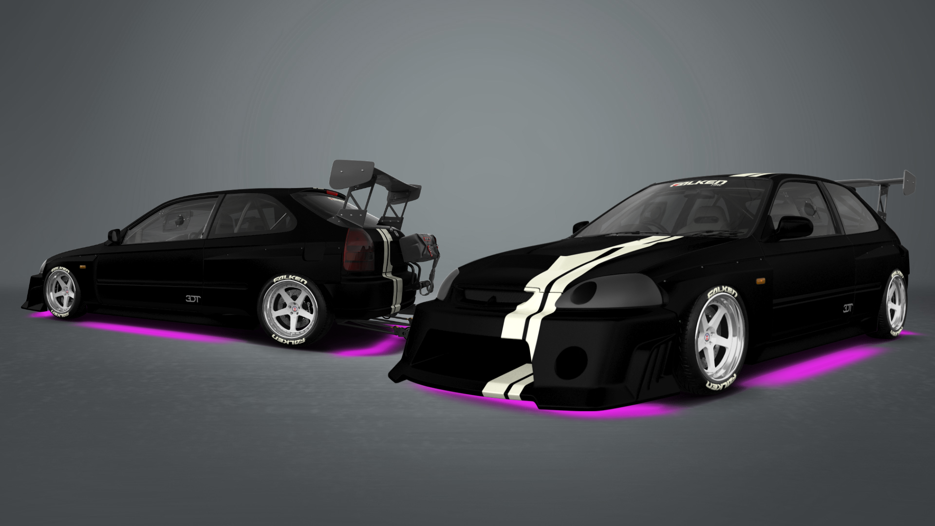 Honda Civic 3 Door Hatchback 1997 tuning