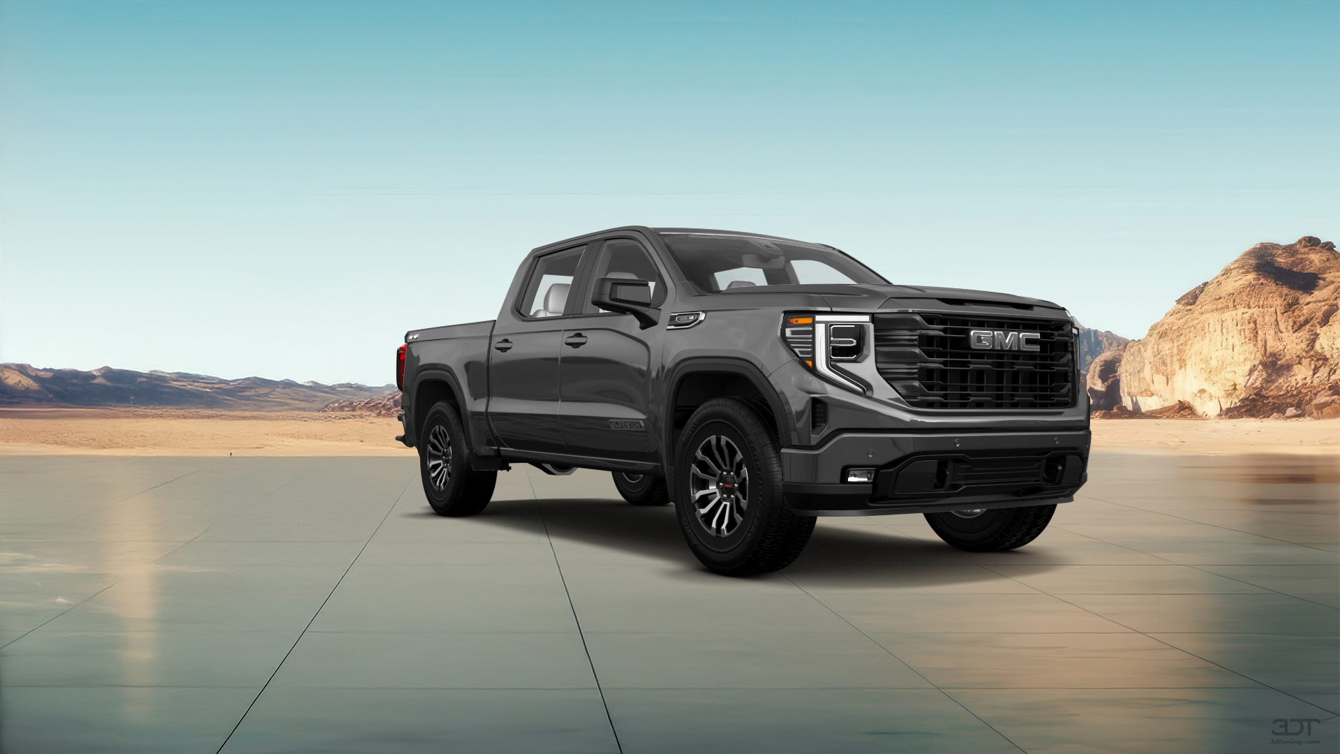 GMC Sierra 1500 Crew Cab 5.8 ft box 4 Door pickup truck 2023 tuning