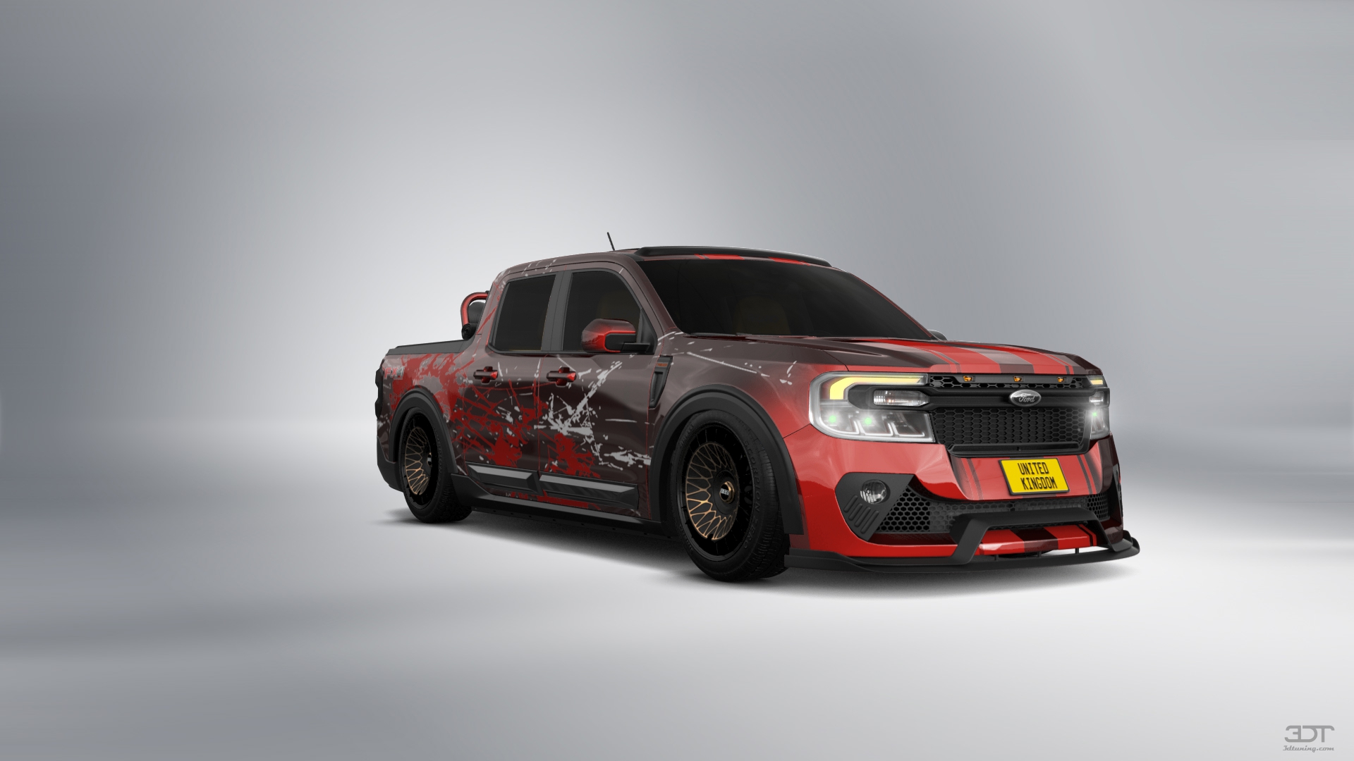 Ford Maverick 4 Door pickup truck 2022 tuning