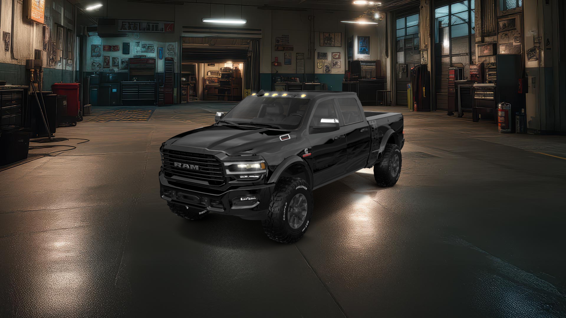 Dodge Ram 2500 4 Door pickup truck 2020 tuning