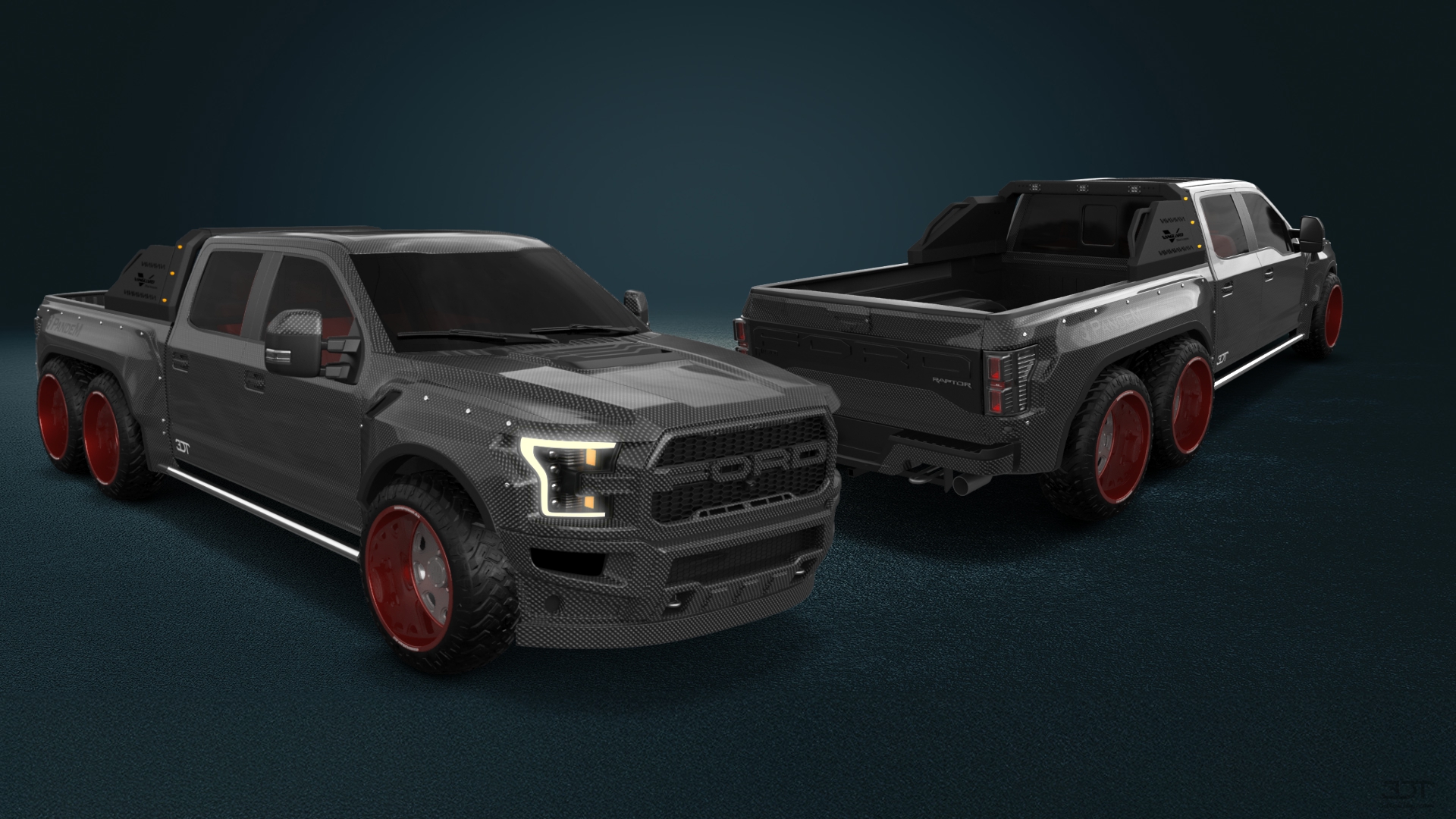Ford Hennessey VelociRaptor 6x6 Truck 2017 tuning