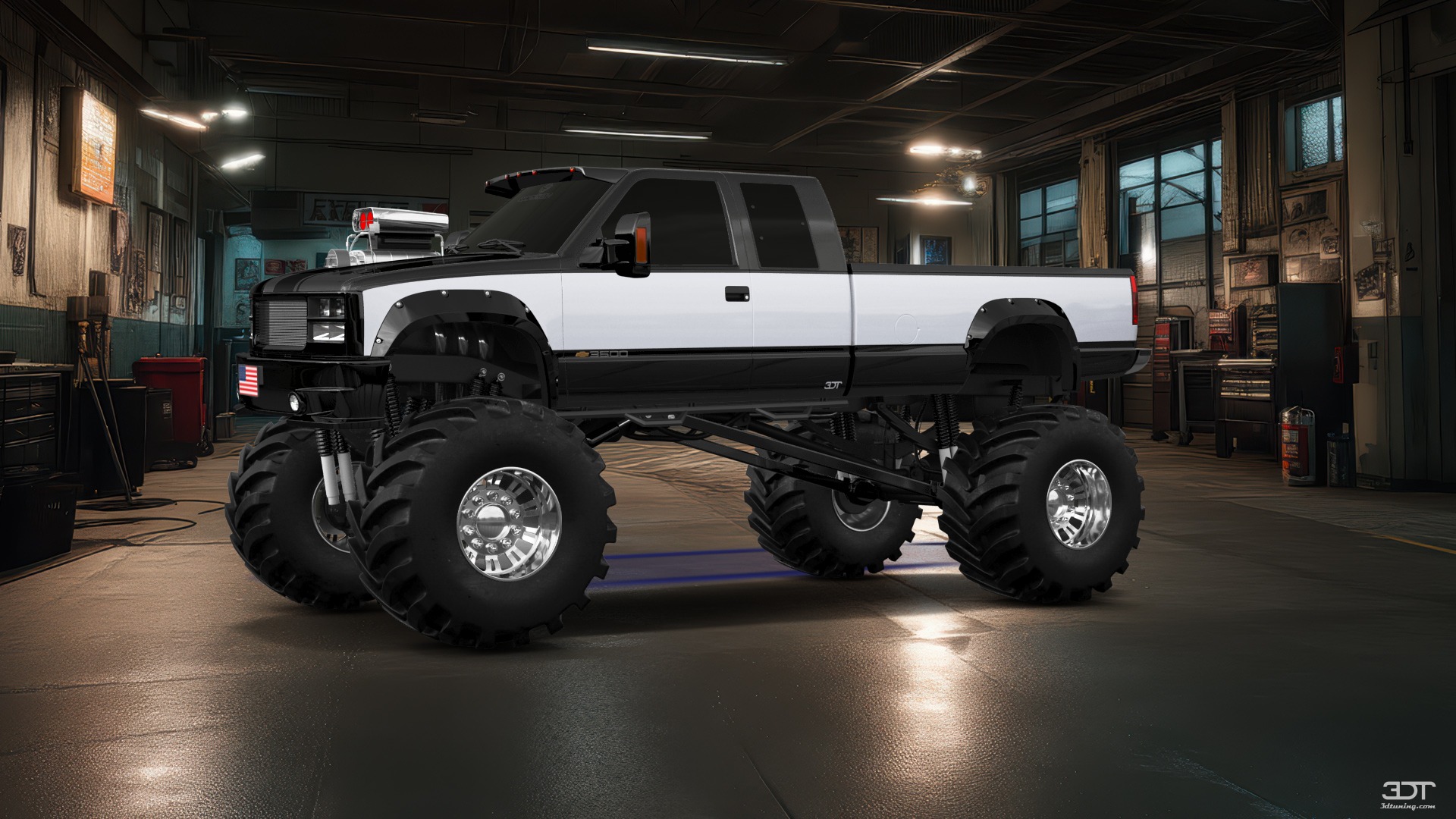 Chevrolet K3500 Extended Cab Pickup Truck 1988 Images