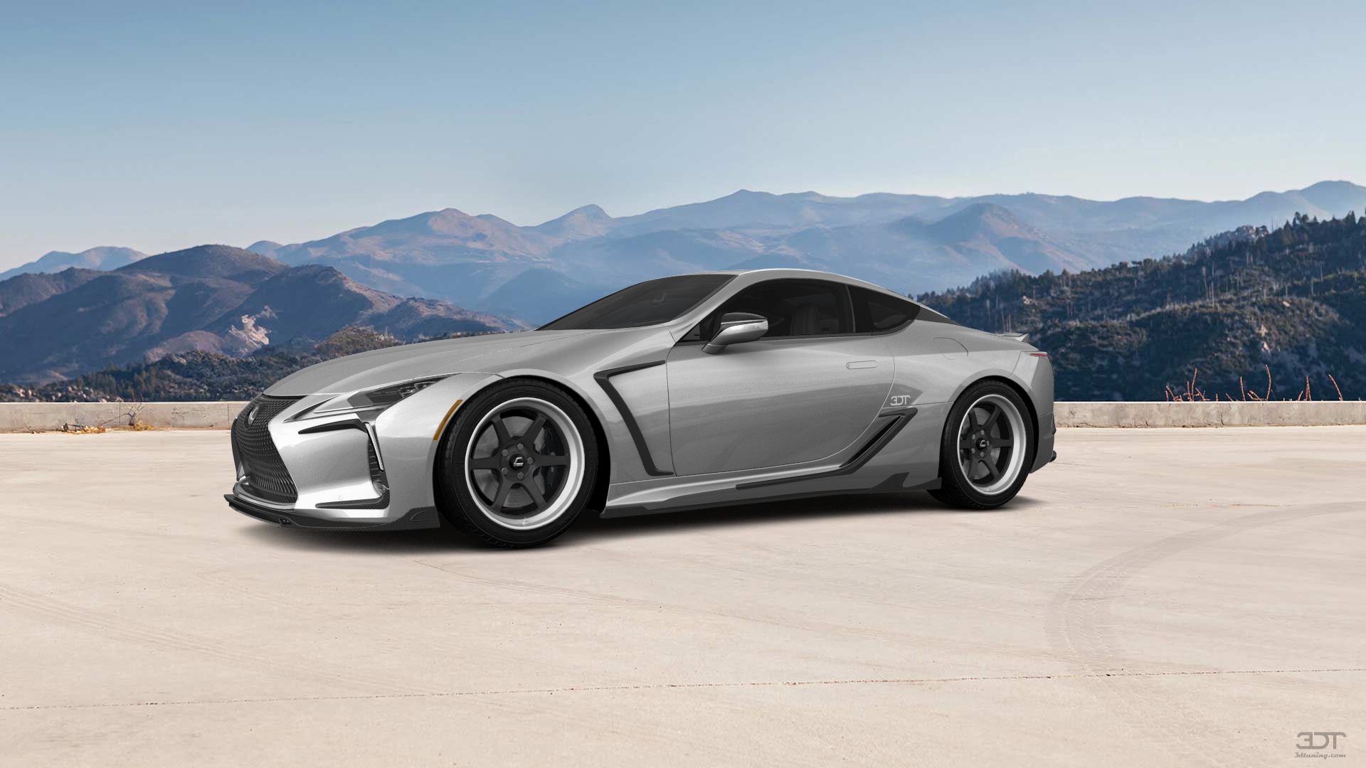 Lexus LC500 2 door fastback coupe 2017 tuning