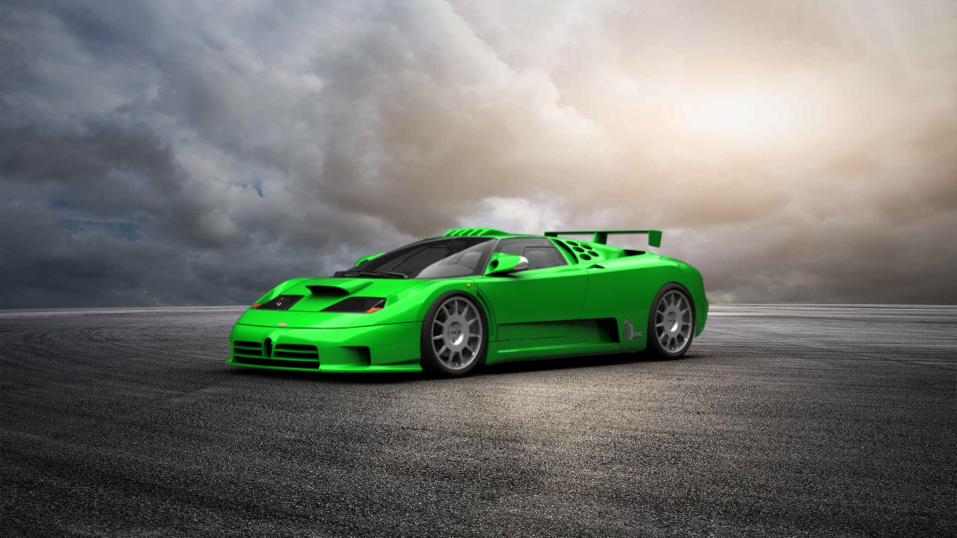 Bugatti EB110 Coupe 1992 tuning
