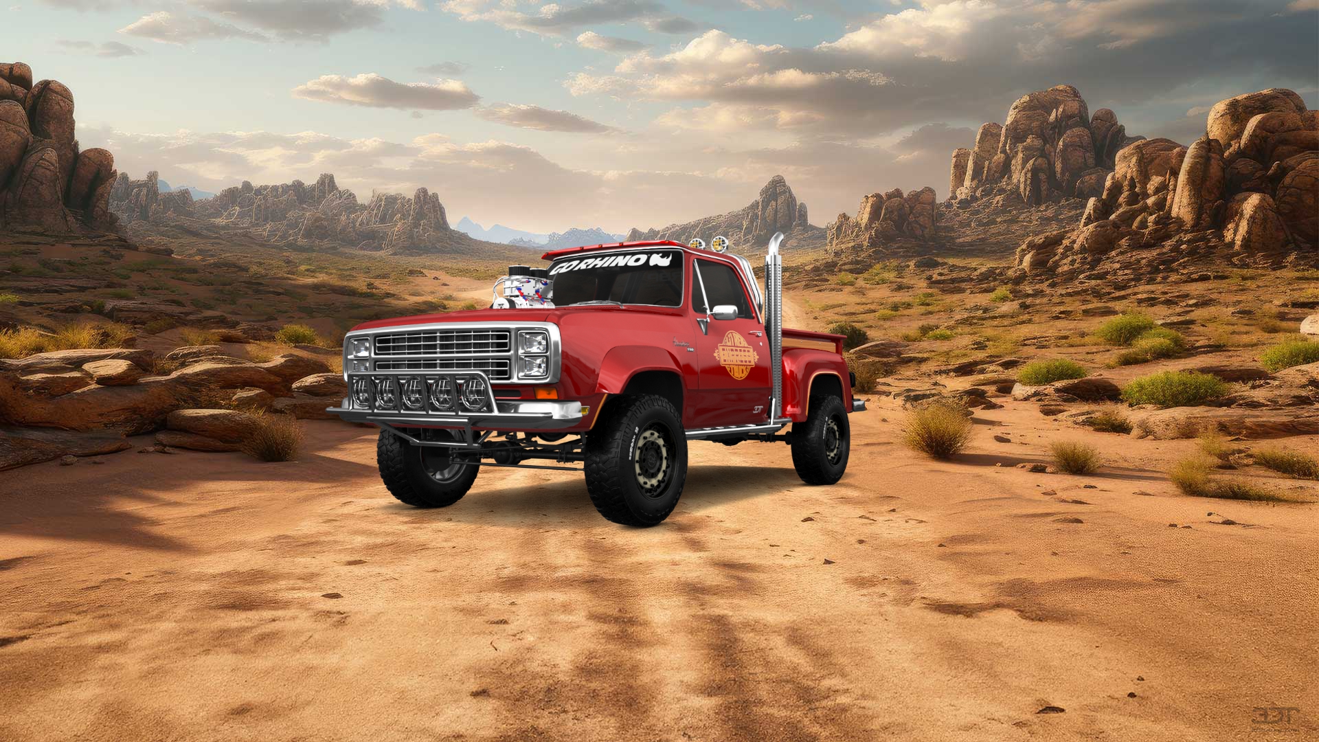 Dodge Lil Red Express 2 Door pickup truck 1979