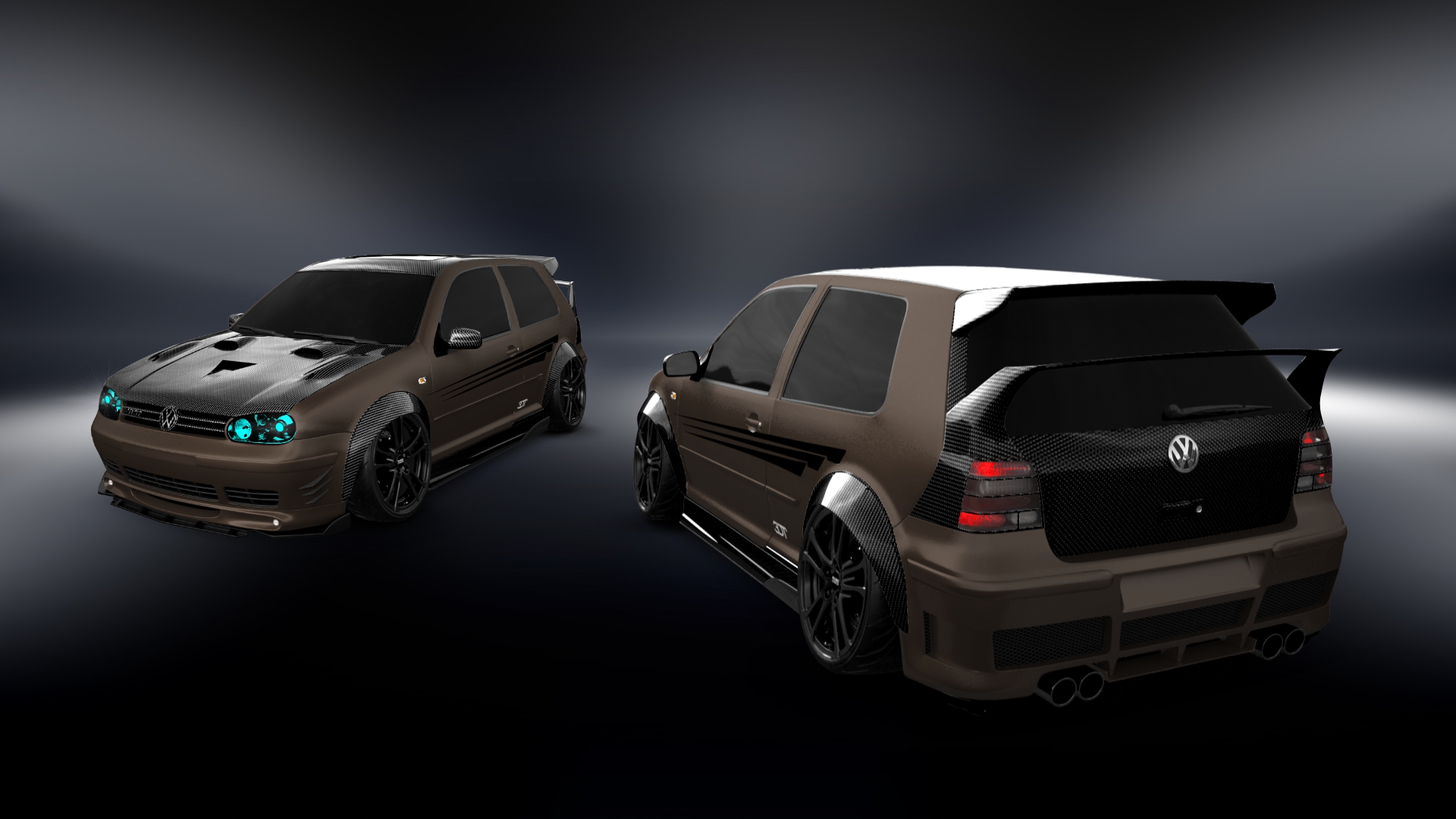 Volkswagen Golf 4 (mk4) 3 Door Hatchback 1997 tuning