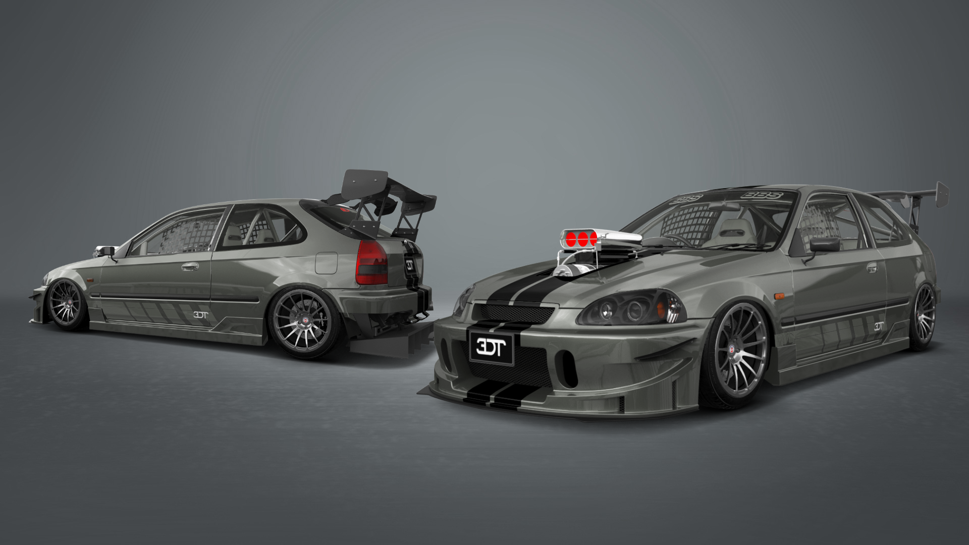 Honda Civic 3 Door Hatchback 1997 Images