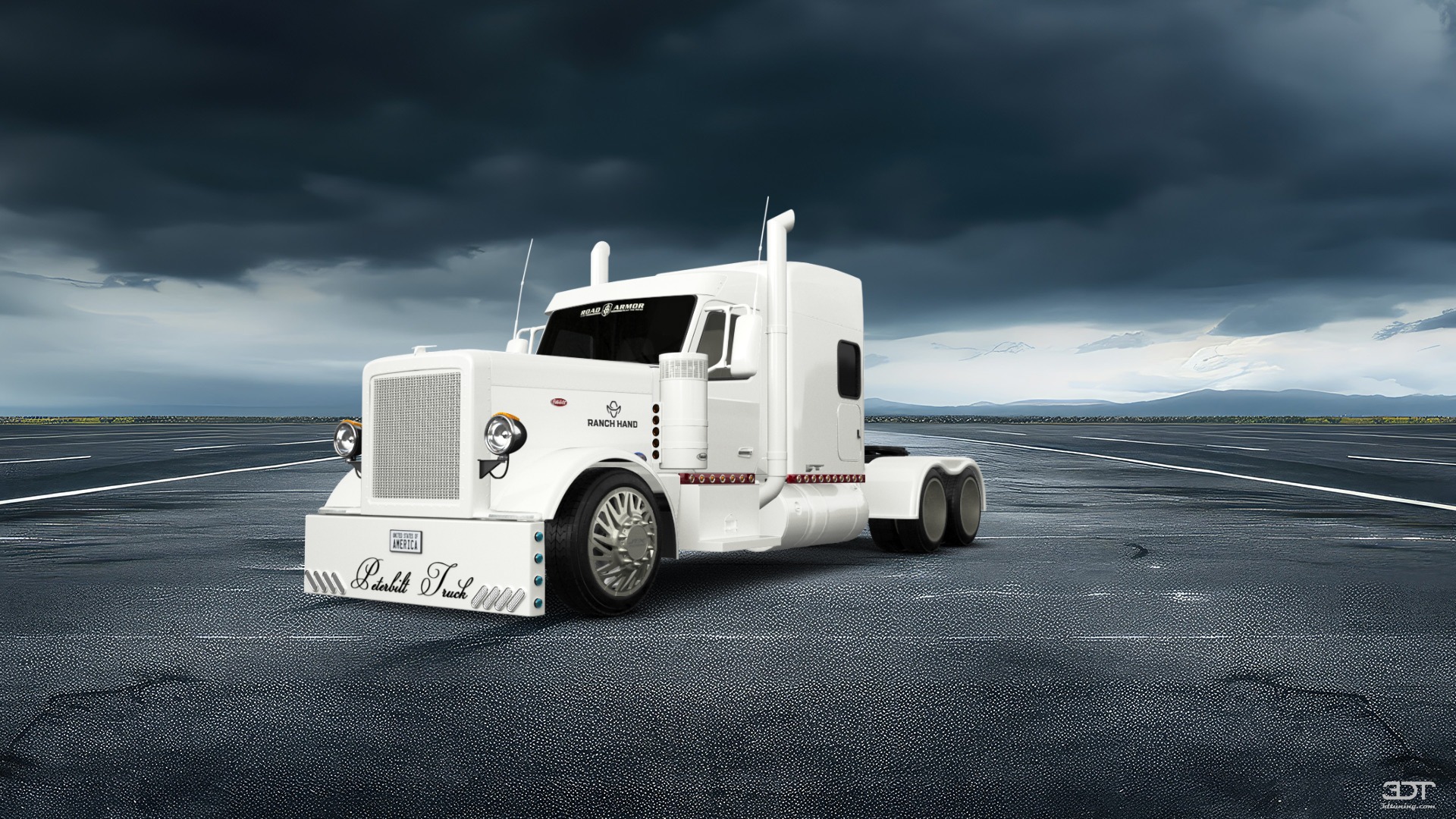 Peterbilt 589 Sleeper Cab Truck 2024 tuning