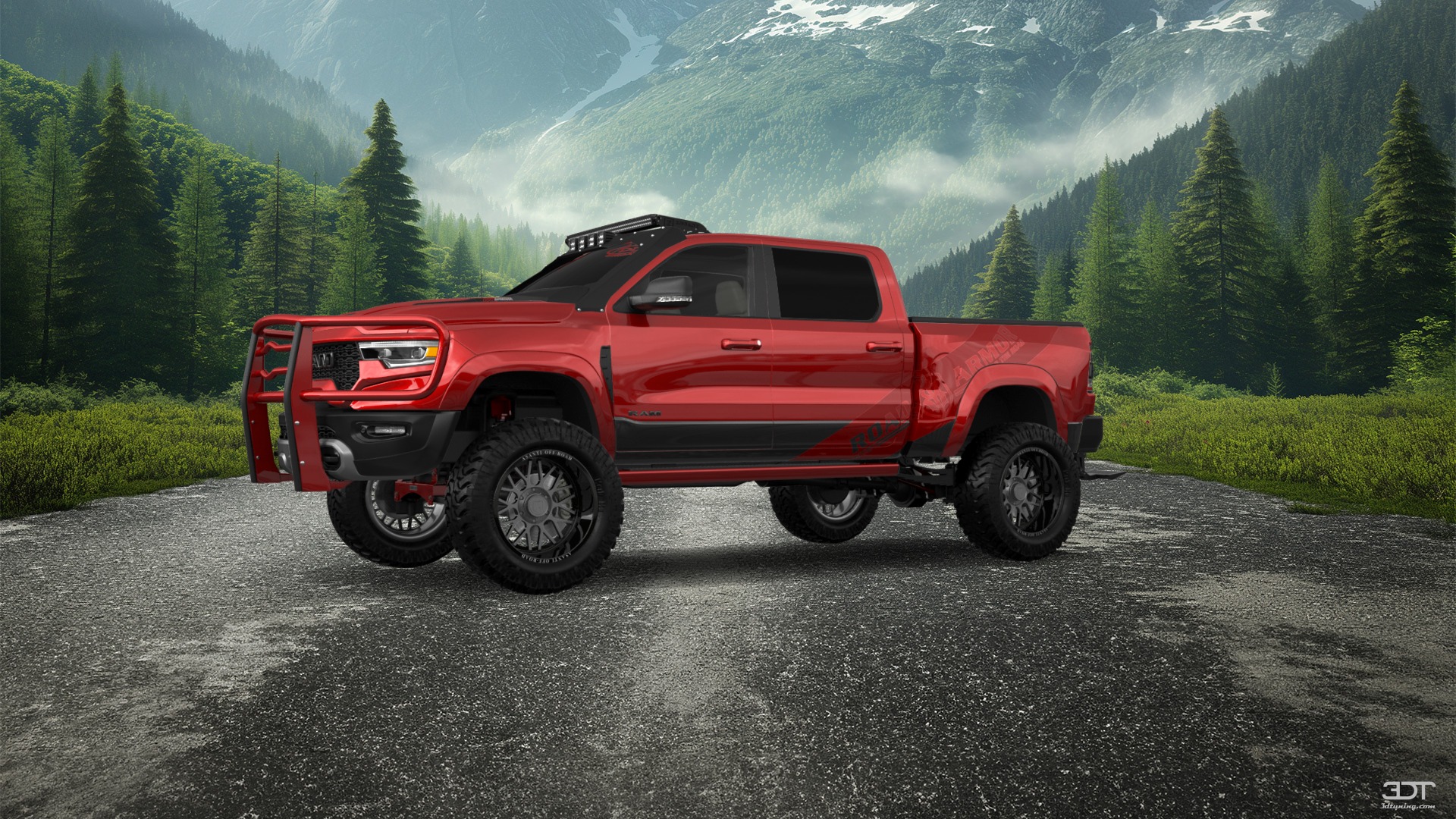 Dodge Ram 1500 TRX 4 Door pickup truck 2021 tuning