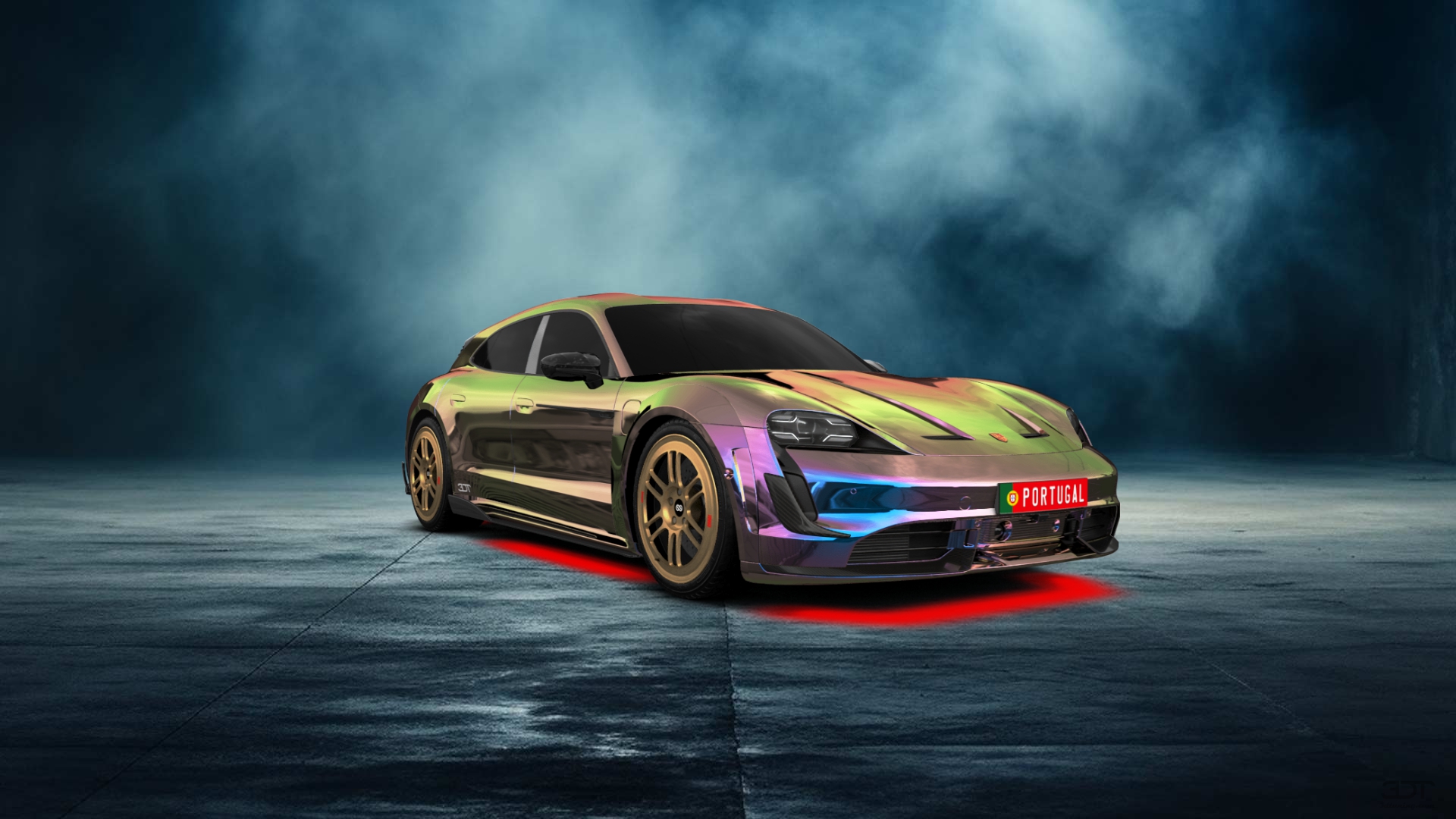 Porsche Taycan Sport Turismo Shooting Brake 2019 tuning