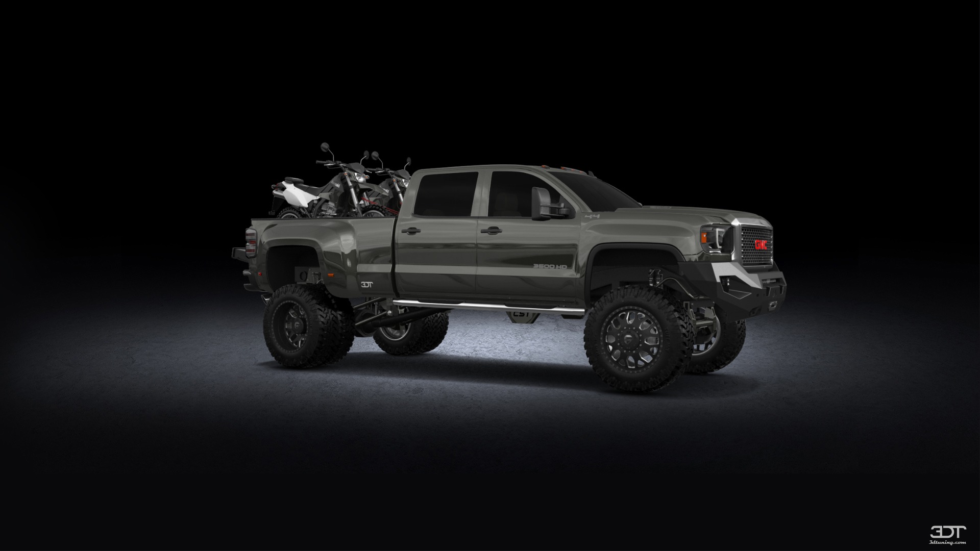 GMC Sierra 3500 HD Crew Cab 4 Door pickup truck 2015 tuning