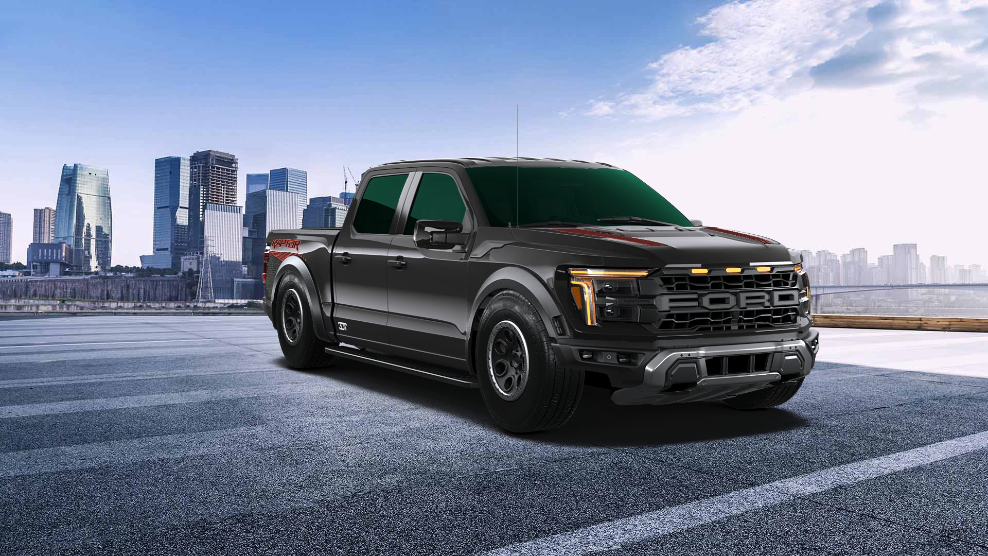 Ford F-150 Raptor 4 Door pickup truck 2024 Images