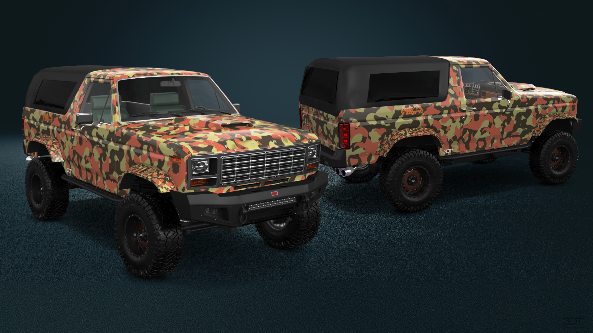 Ford Bronco 3 Door SUV 1980 tuning