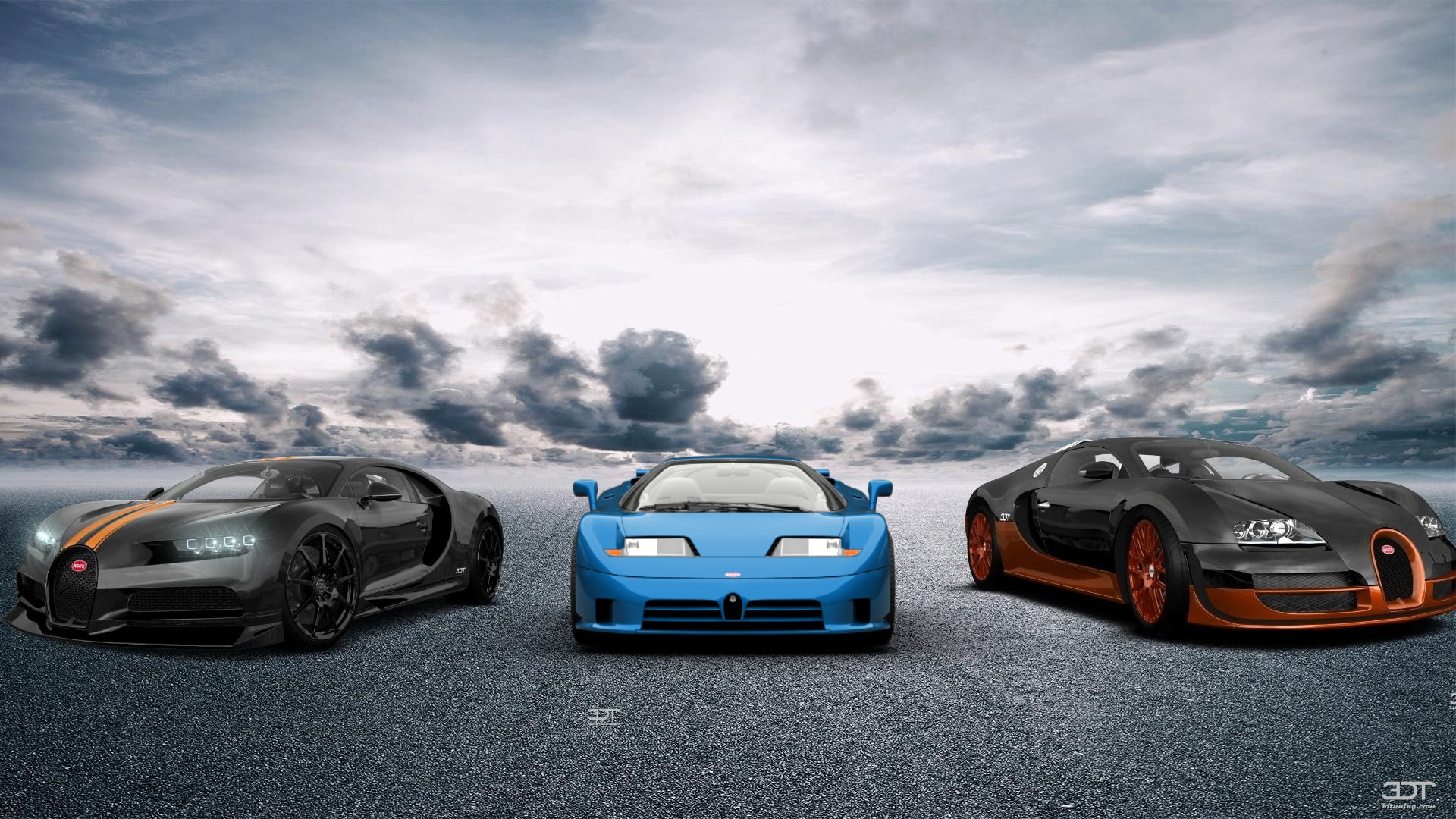 Bugatti EB110 Coupe 1992 tuning