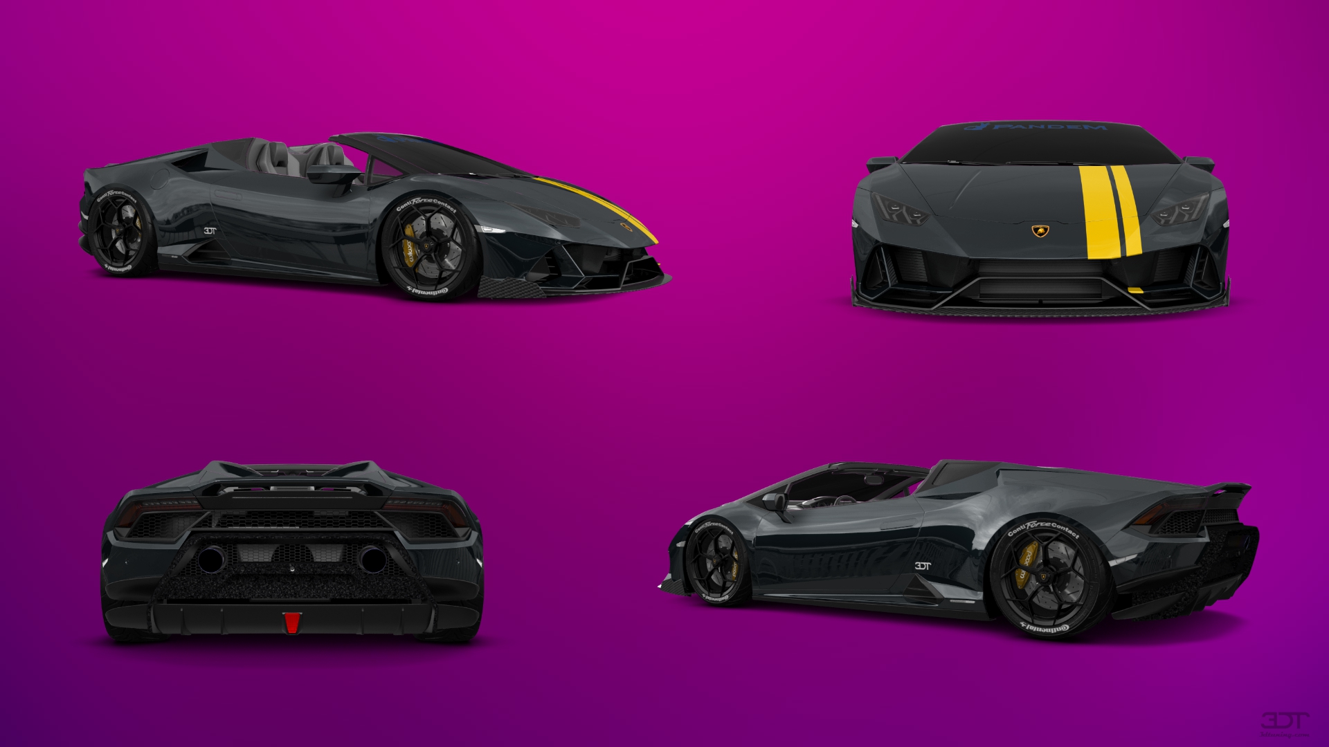 Lamborghini Huracan Spyder 2 Door Convertible 2016 tuning
