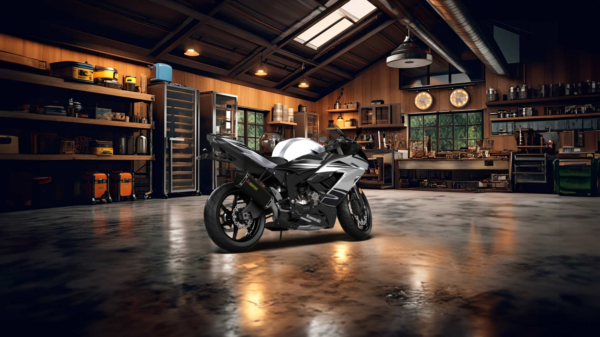 Kawasaki Ninja ZX 6R Sport Bike 2015