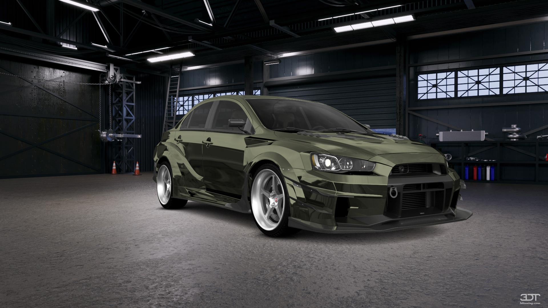 Mitsubishi Lancer Evolution X Sedan 2008